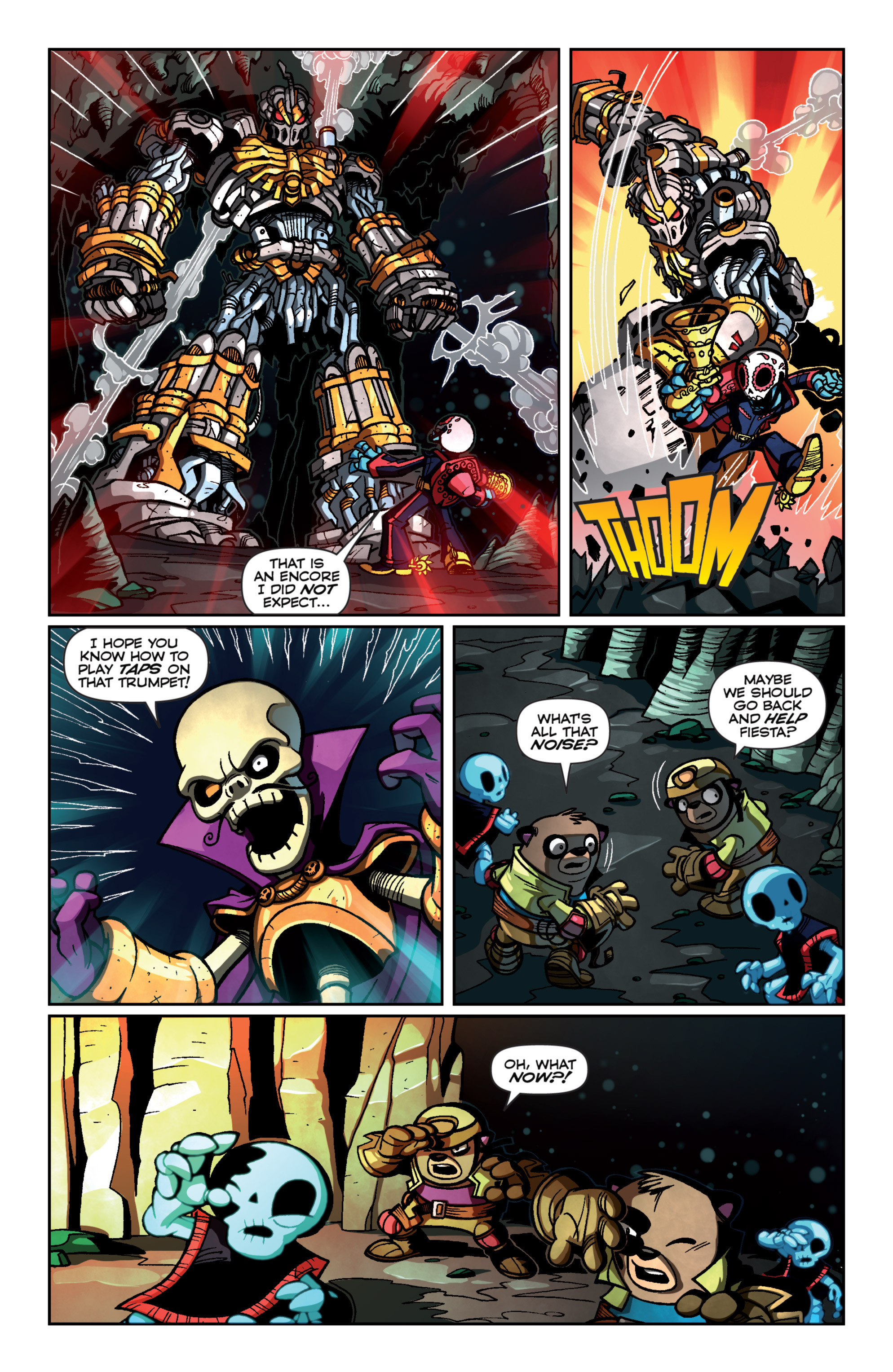 Read online Skylanders Superchargers comic -  Issue #4 - 16
