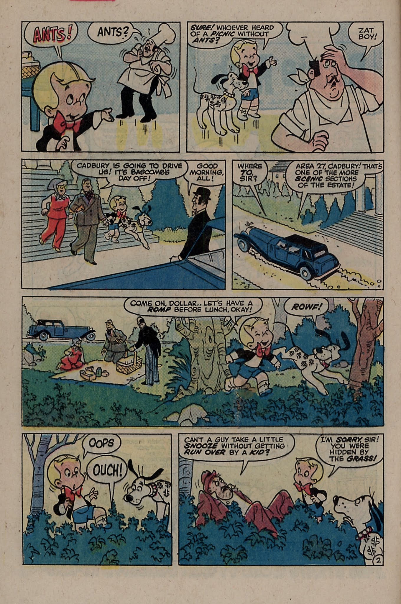 Read online Richie Rich & Dollar the Dog comic -  Issue #10 - 20