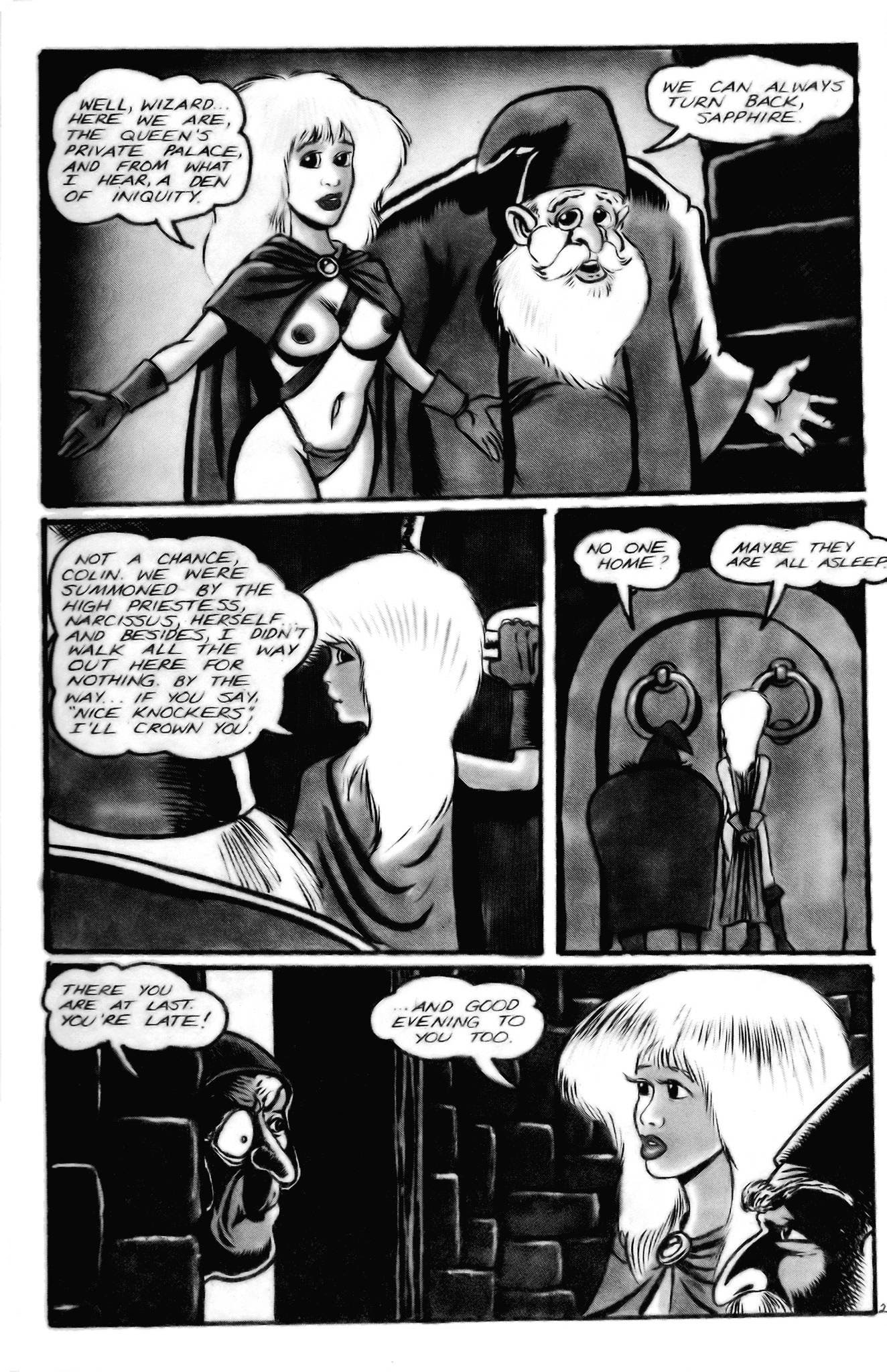 Read online Sapphire comic -  Issue #1 - 4