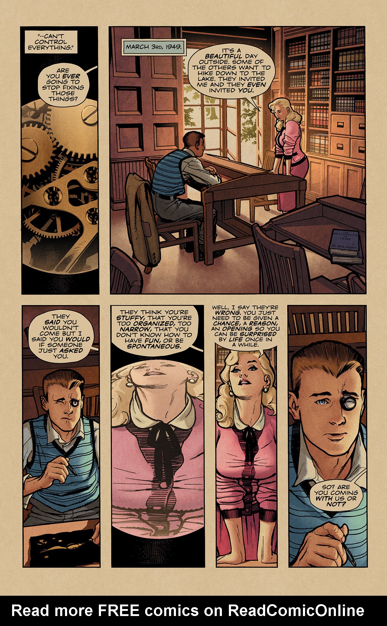 Read online Before Watchmen: Dr. Manhattan comic -  Issue #1 - 11
