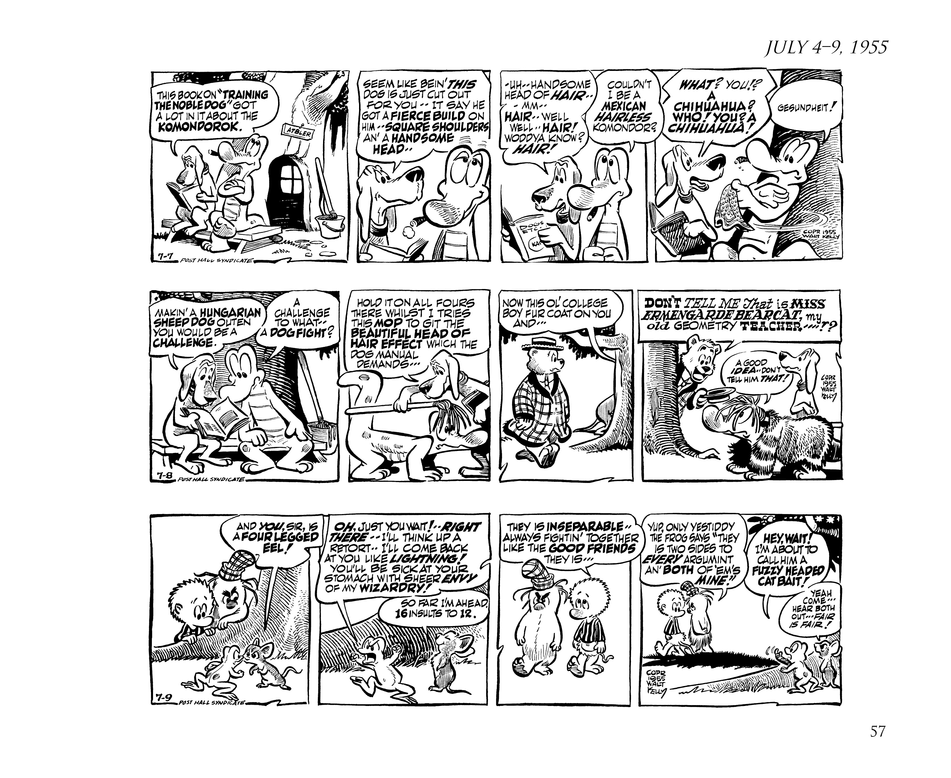 Read online Pogo by Walt Kelly: The Complete Syndicated Comic Strips comic -  Issue # TPB 4 (Part 1) - 69