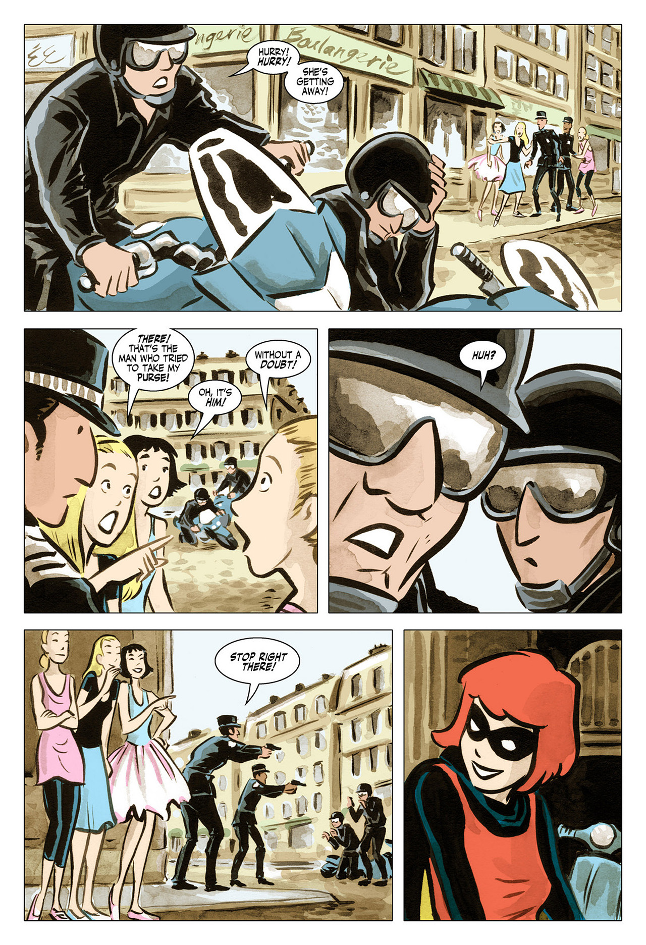 Read online Bandette (2012) comic -  Issue #1 - 13