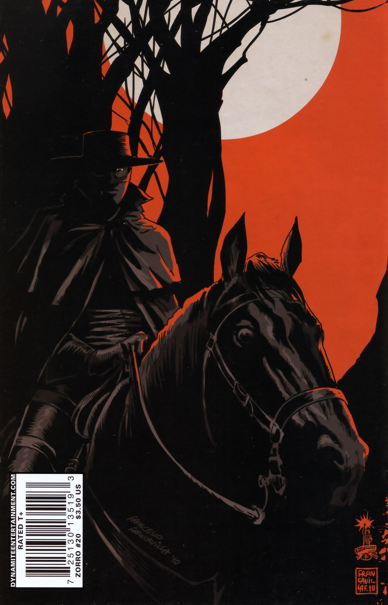 Read online Zorro (2008) comic -  Issue #20 - 23