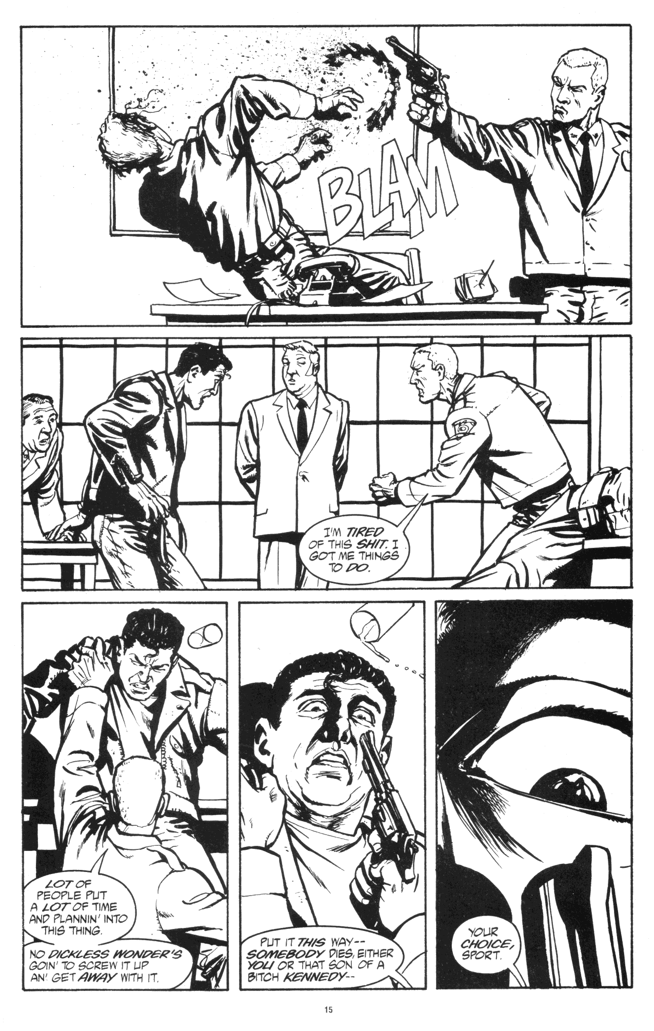 Read online Badlands comic -  Issue #4 - 17