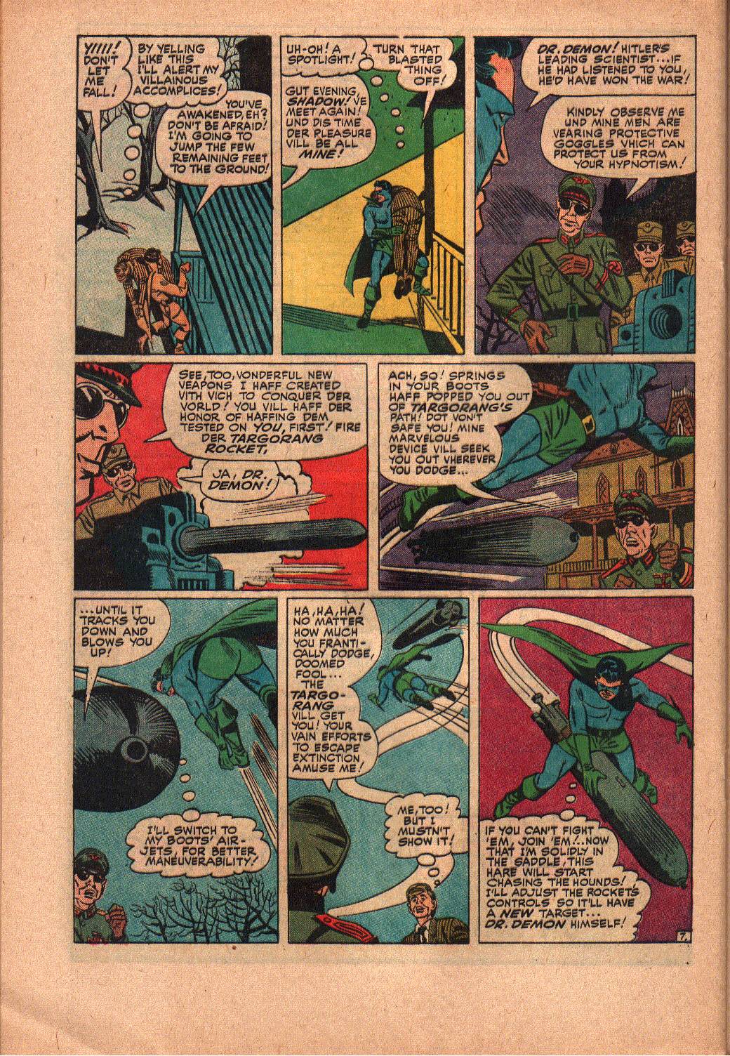 Read online The Shadow (1964) comic -  Issue #8 - 17