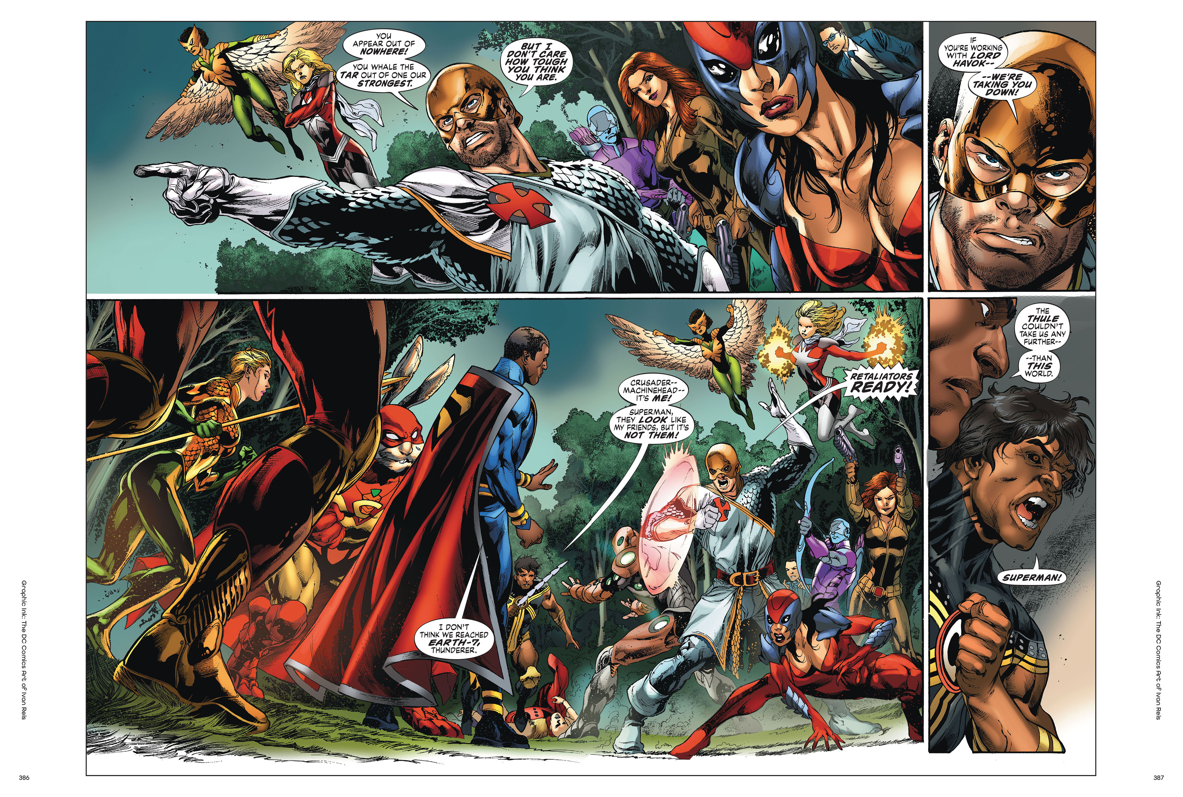 Read online Graphic Ink: The DC Comics Art of Ivan Reis comic -  Issue # TPB (Part 4) - 72