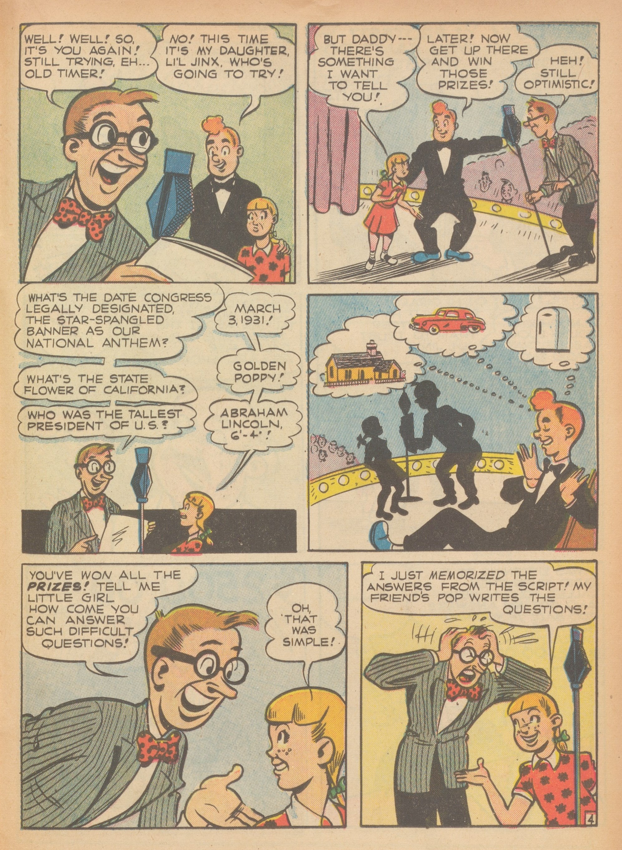 Read online Pep Comics comic -  Issue #70 - 37