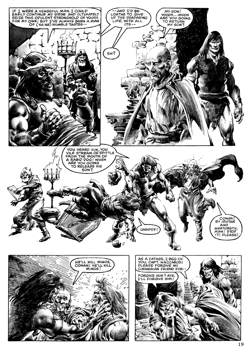 Read online The Savage Sword Of Conan comic -  Issue #101 - 19