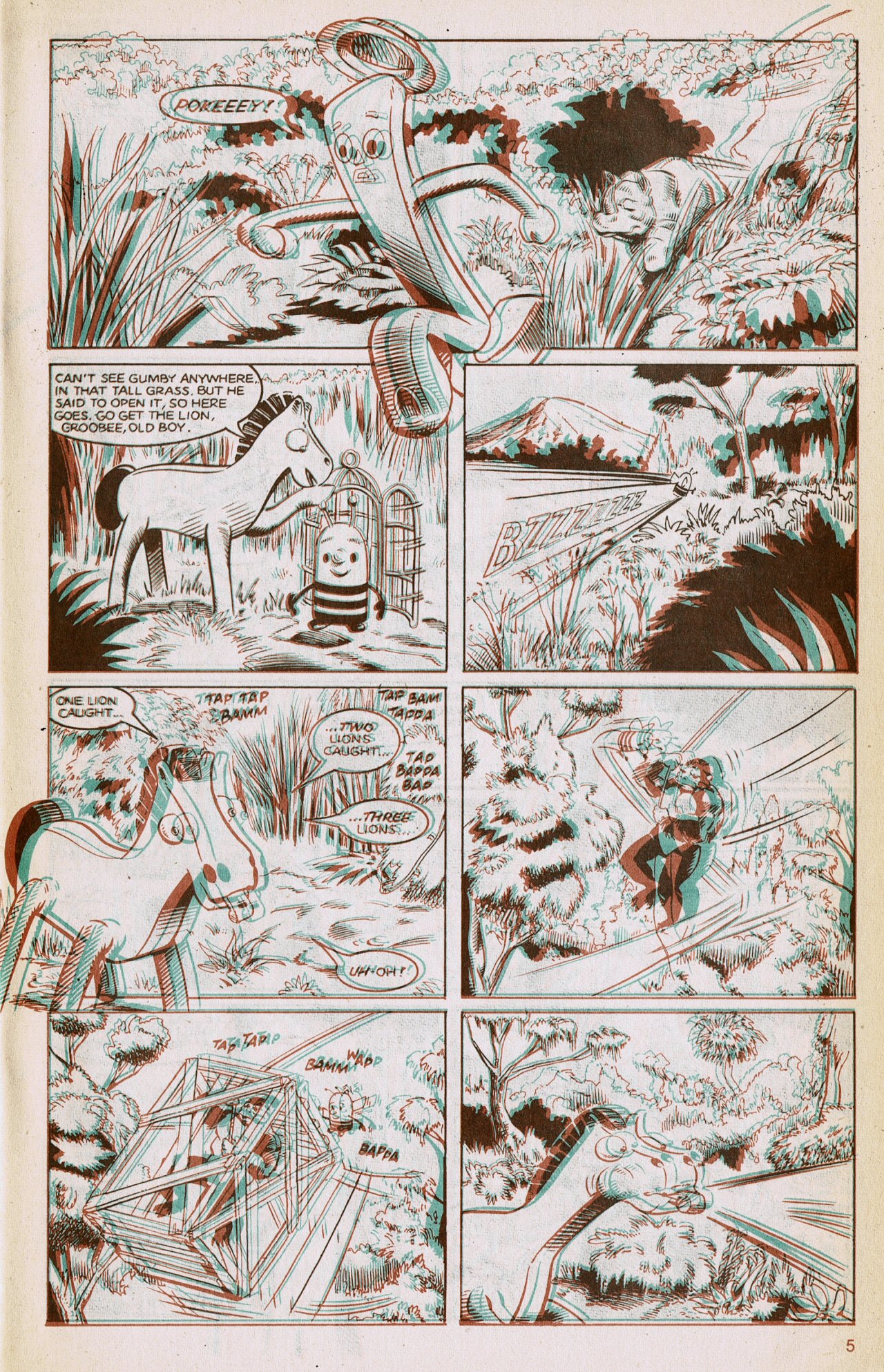Read online Gumby 3-D comic -  Issue #1 - 7