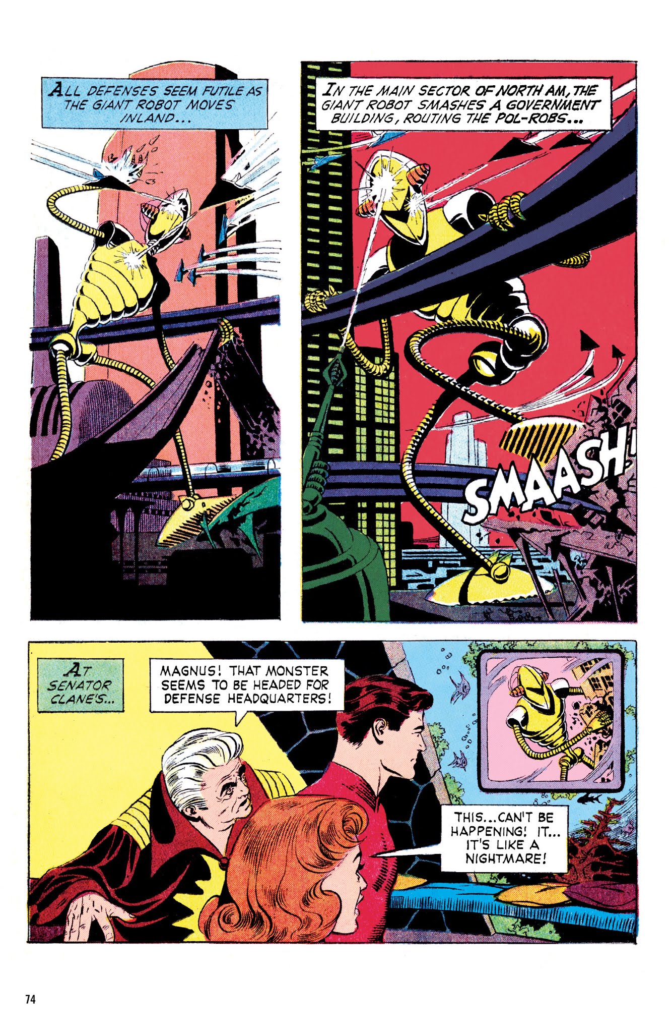 Read online Magnus, Robot Fighter Archives comic -  Issue # TPB 1 (Part 1) - 76