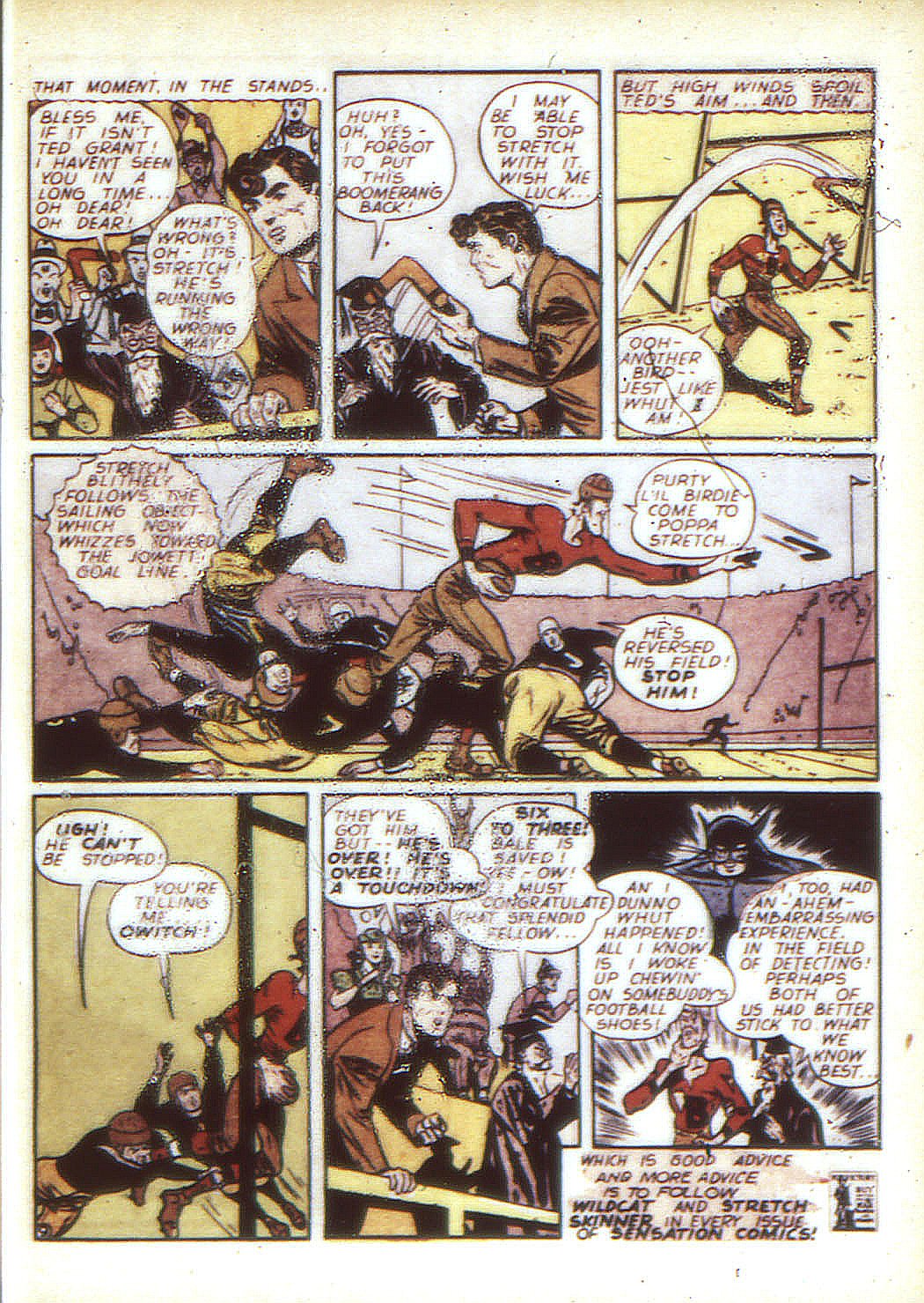 Read online Sensation (Mystery) Comics comic -  Issue #24 - 57