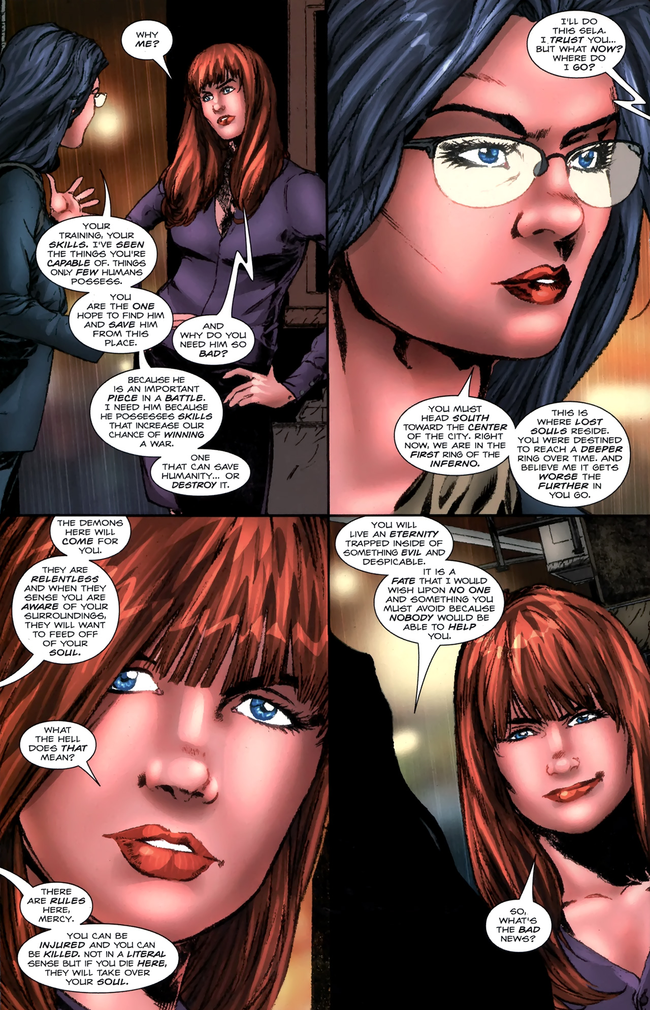 Read online Grimm Fairy Tales: Inferno comic -  Issue #2 - 21