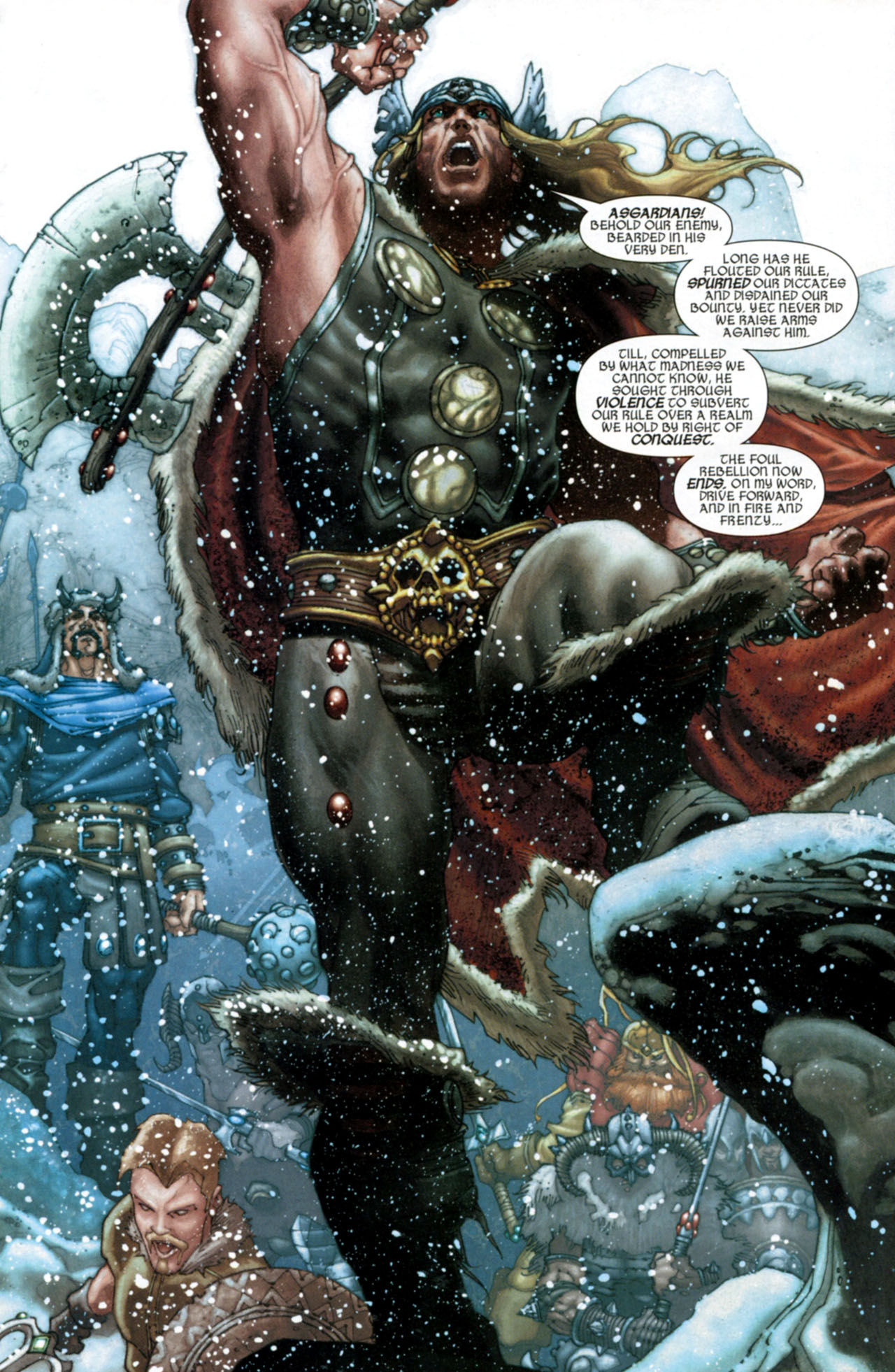 Read online Thor: For Asgard comic -  Issue #1 - 2
