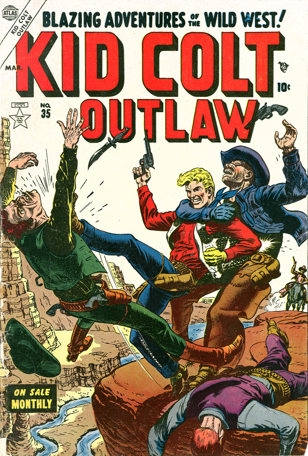Read online Kid Colt Outlaw comic -  Issue #35 - 1