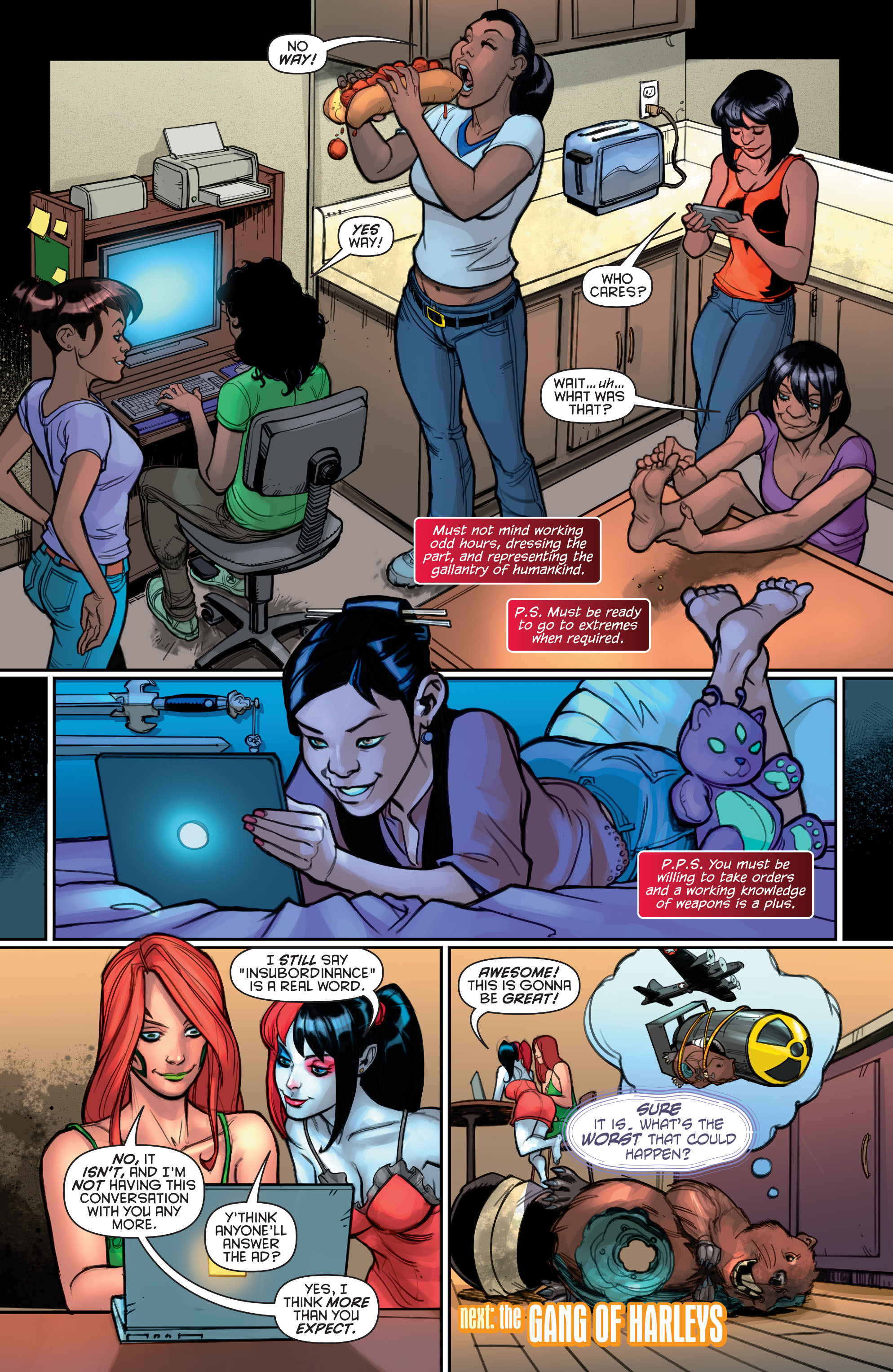 Read online Harley Quinn (2014) comic -  Issue #15 - 21