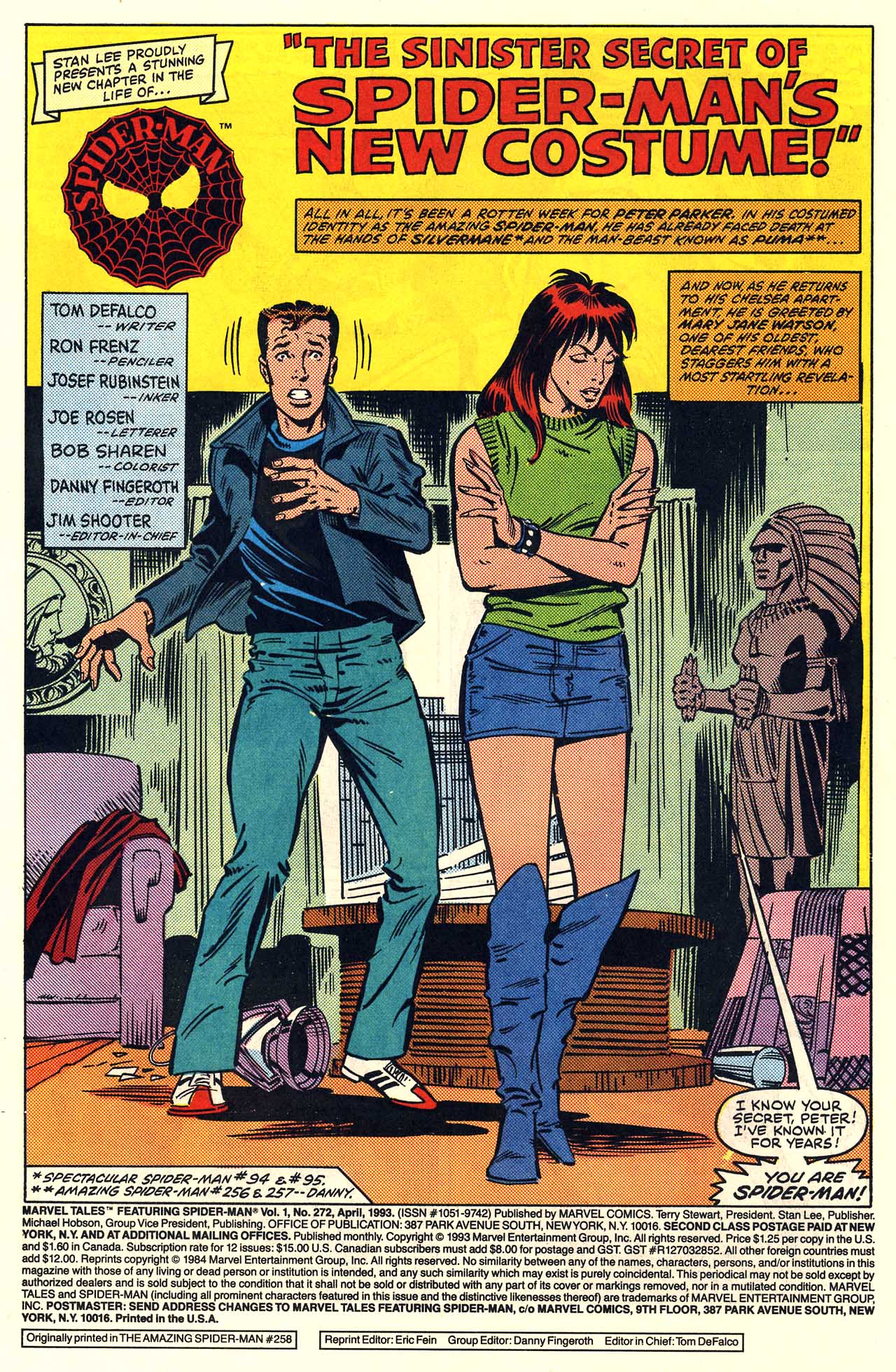 Read online Marvel Tales (1964) comic -  Issue #272 - 3
