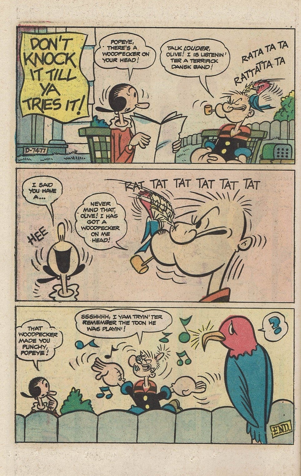 Read online Popeye (1948) comic -  Issue #135 - 16