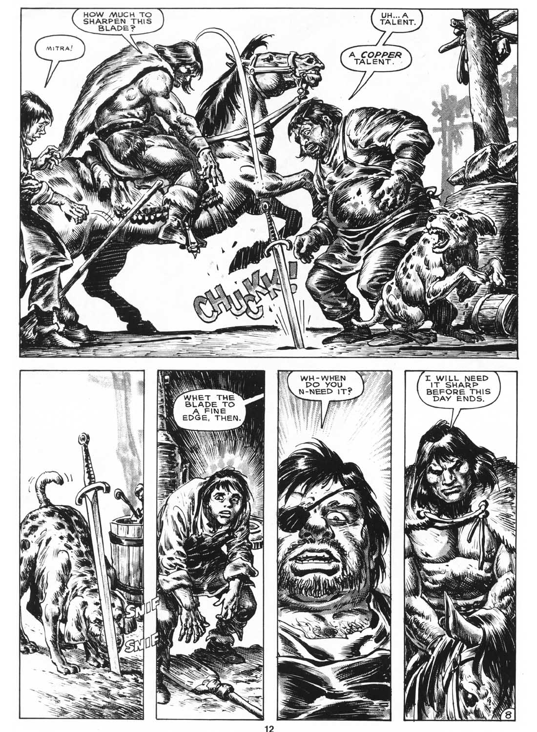 Read online The Savage Sword Of Conan comic -  Issue #158 - 14