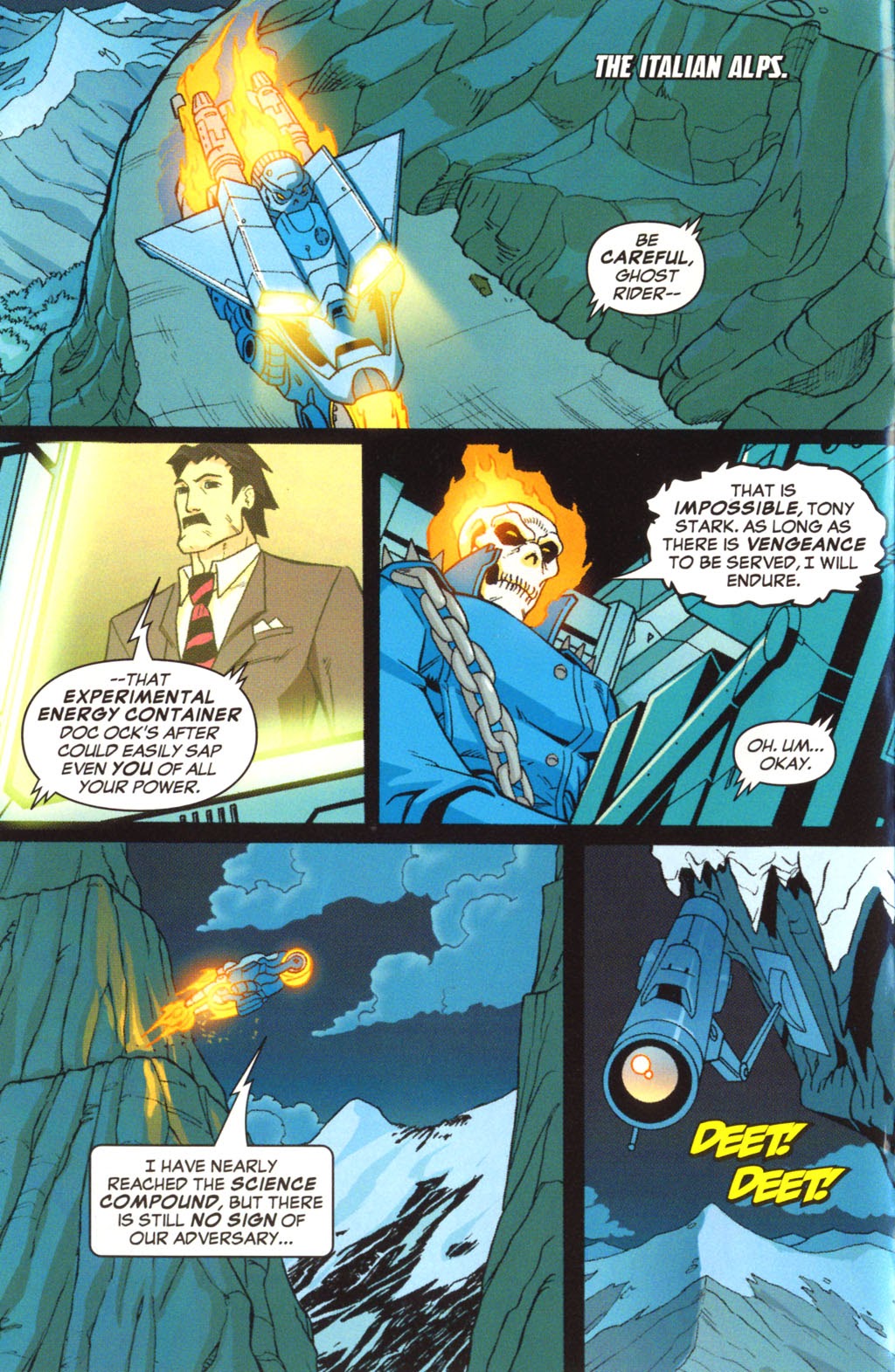 Read online Marvel Megamorphs comic -  Issue # Ghost Rider - 4