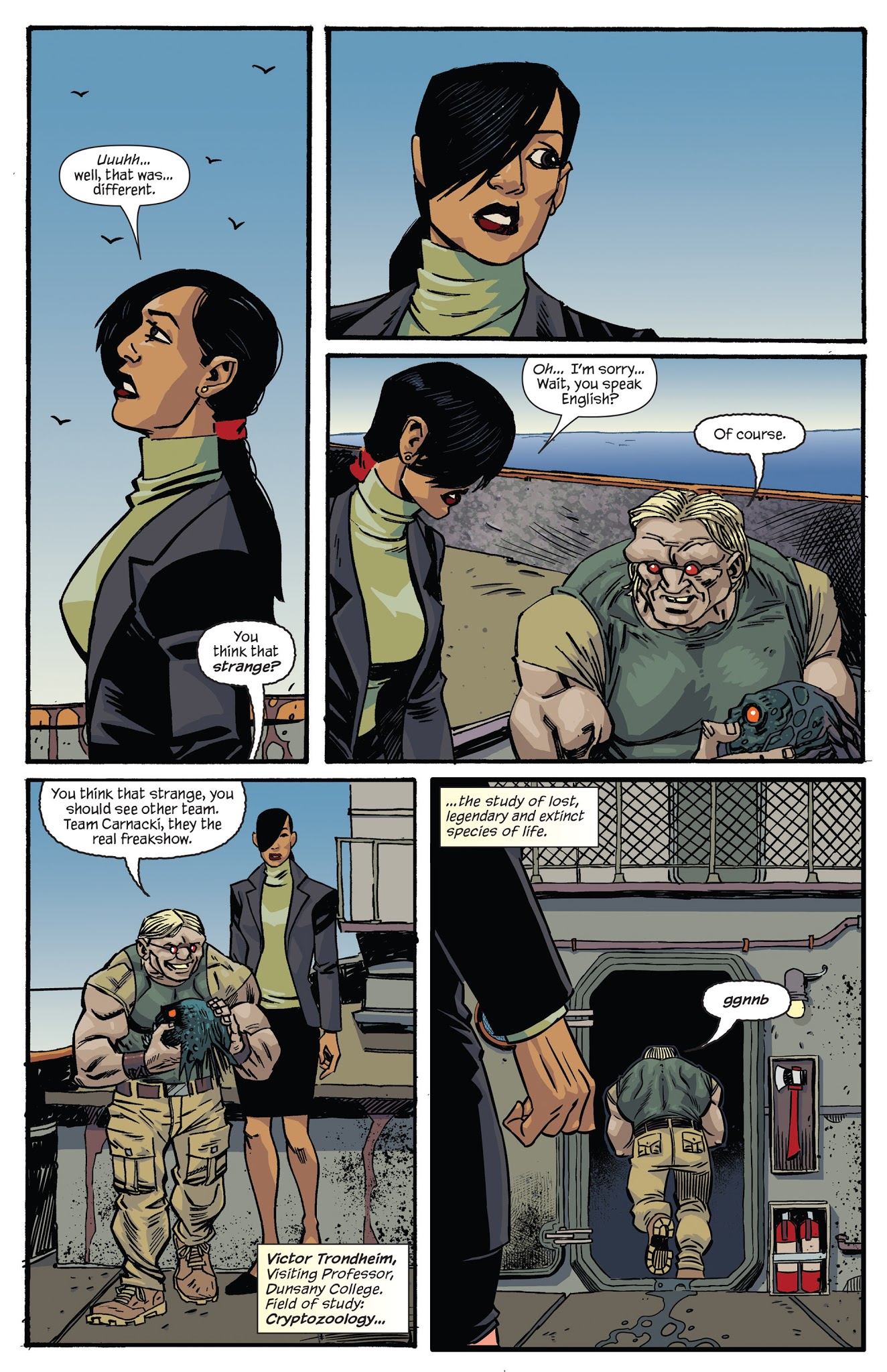 Read online Dept of Monsterology comic -  Issue #1 - 12