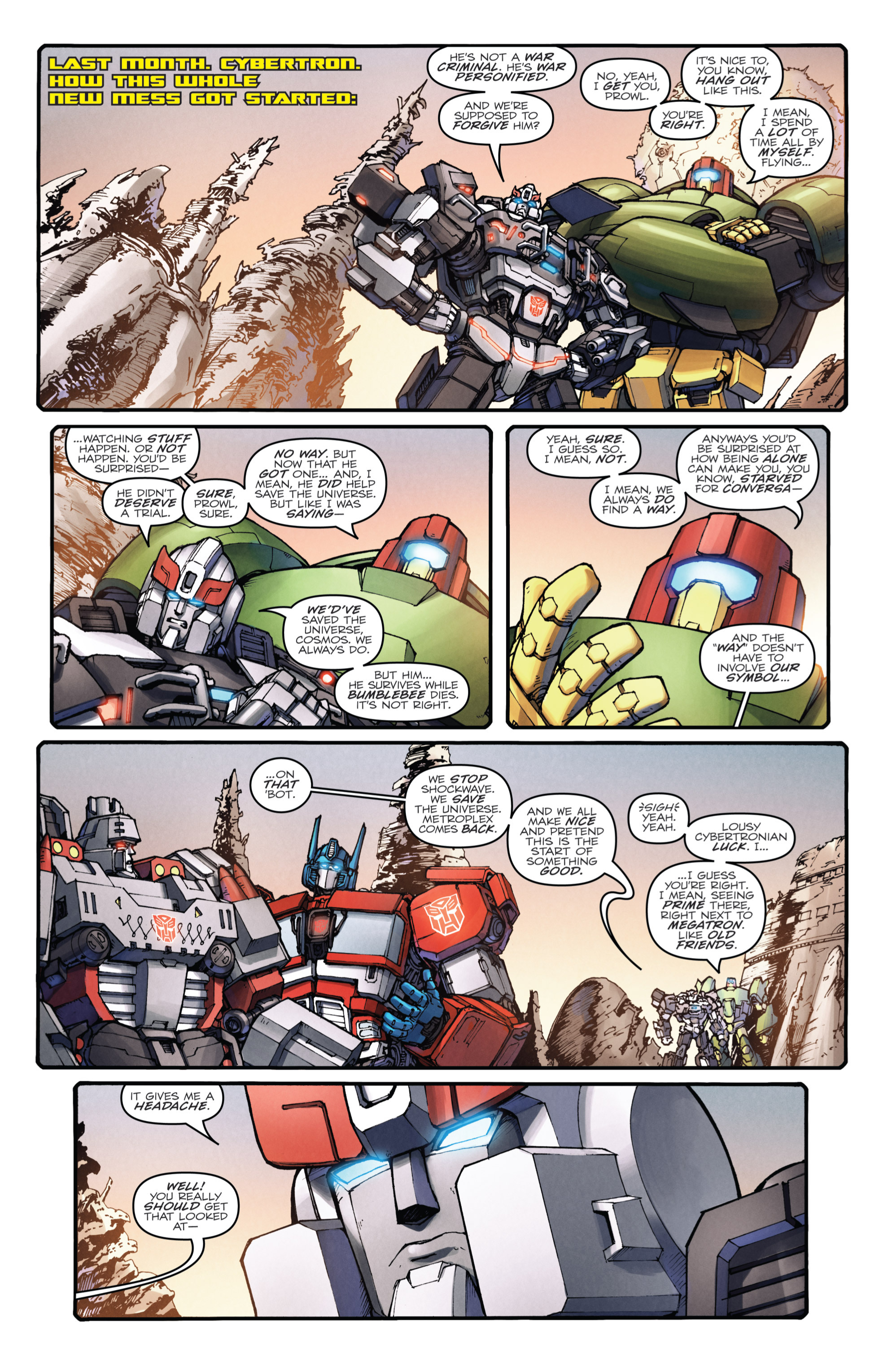 Read online Transformers: Robots In Disguise (2012) comic -  Issue #28 - 16