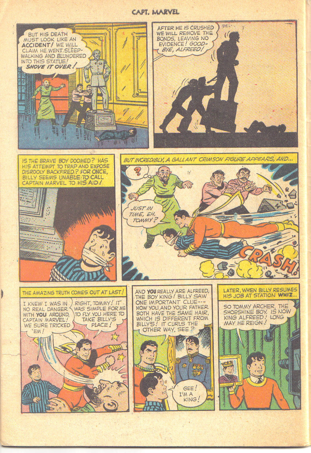 Read online Captain Marvel Adventures comic -  Issue #137 - 34