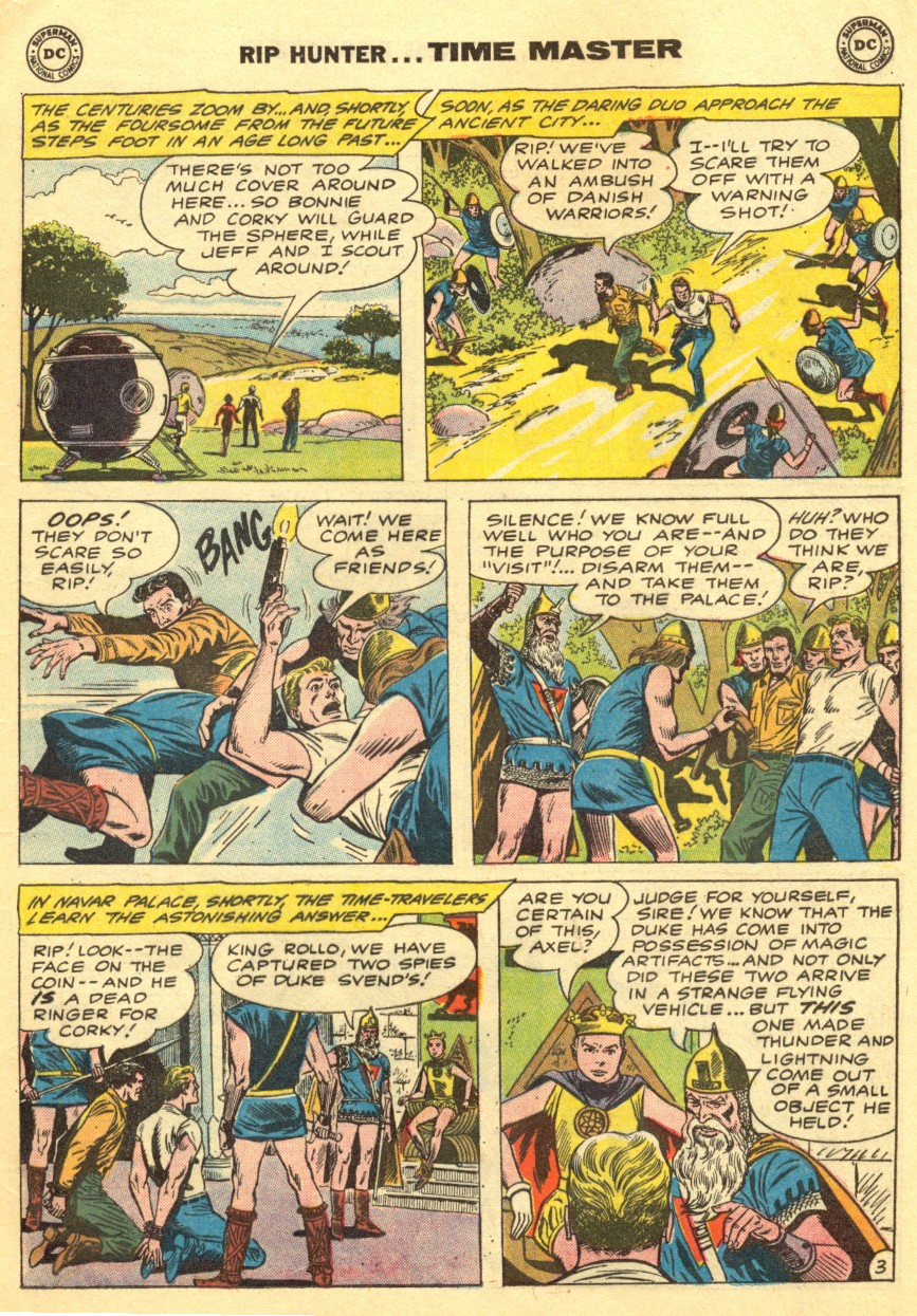 Read online Rip Hunter...Time Master comic -  Issue #3 - 5