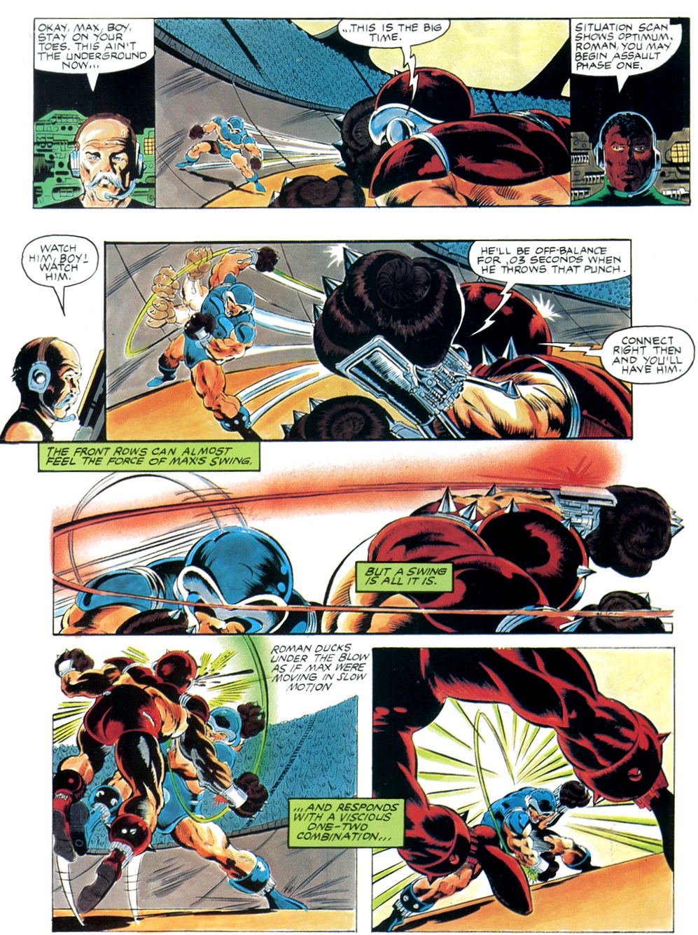 Read online Marvel Graphic Novel comic -  Issue #8 - Super Boxers - 55
