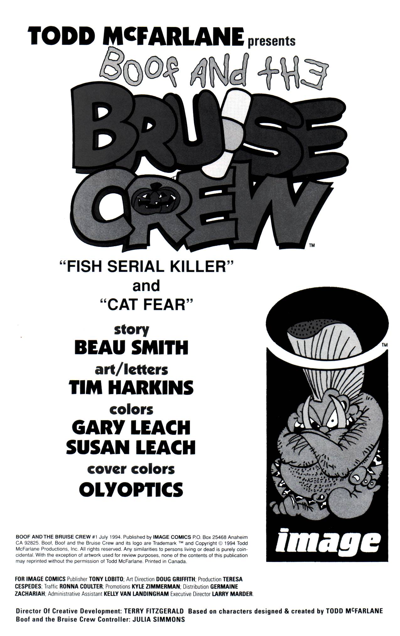 Read online Boof And The Bruise Crew comic -  Issue #1 - 2