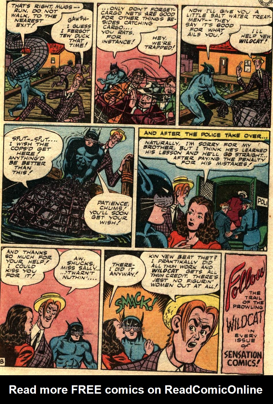 Read online Sensation (Mystery) Comics comic -  Issue #58 - 49