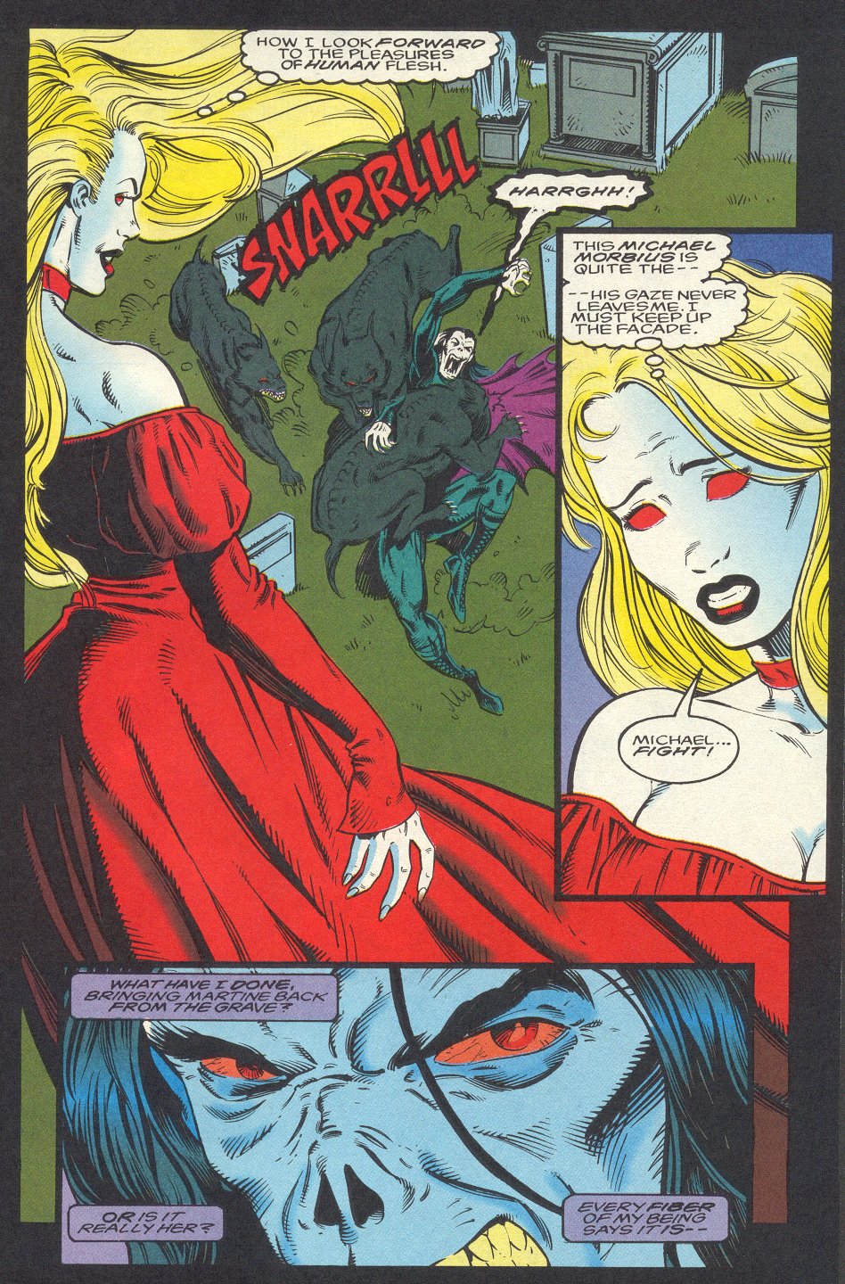 Read online Morbius: The Living Vampire (1992) comic -  Issue #13 - 15