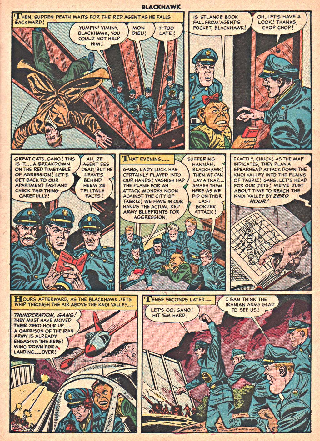 Read online Blackhawk (1957) comic -  Issue #82 - 7