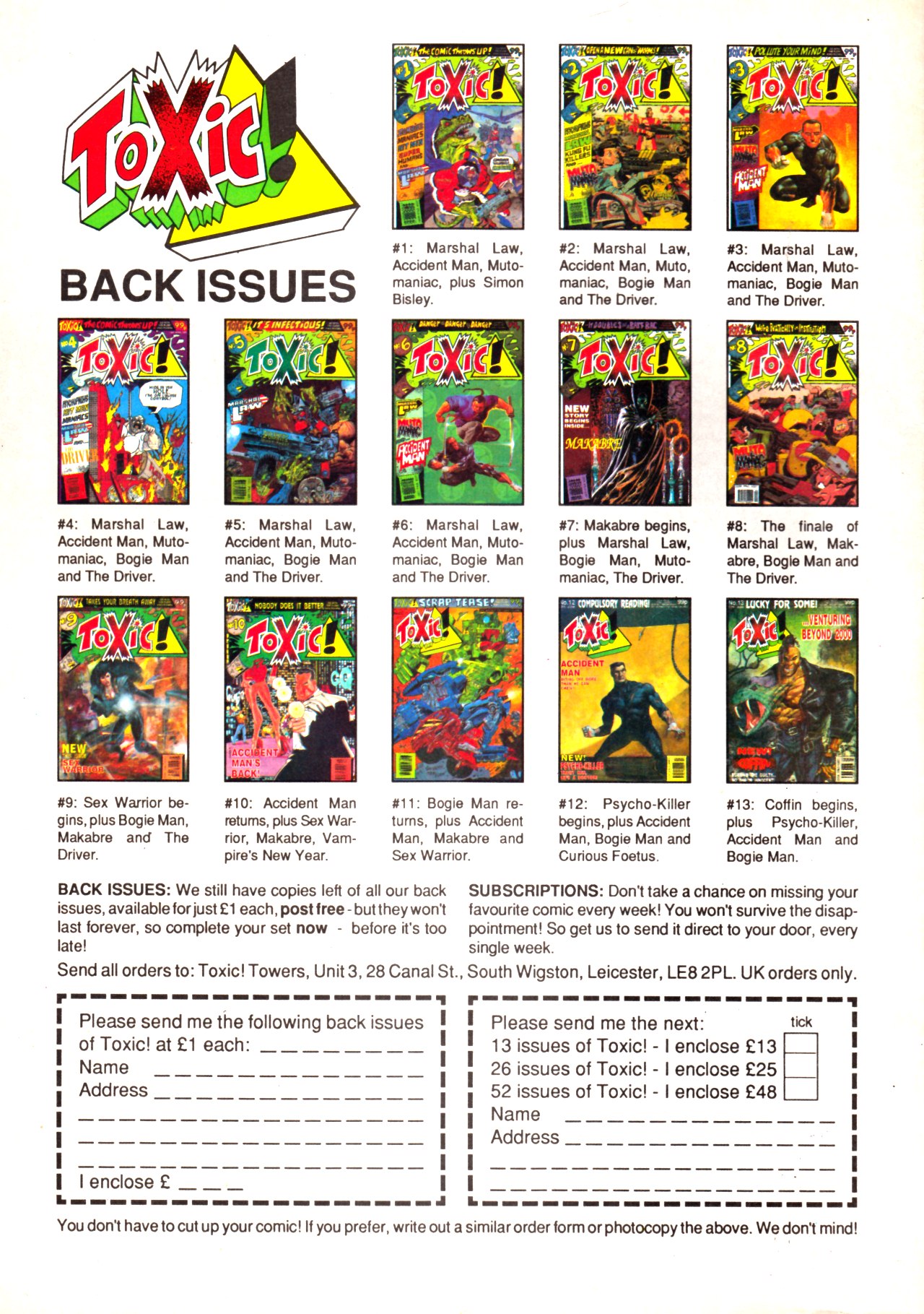 Read online Toxic! comic -  Issue #25 - 36