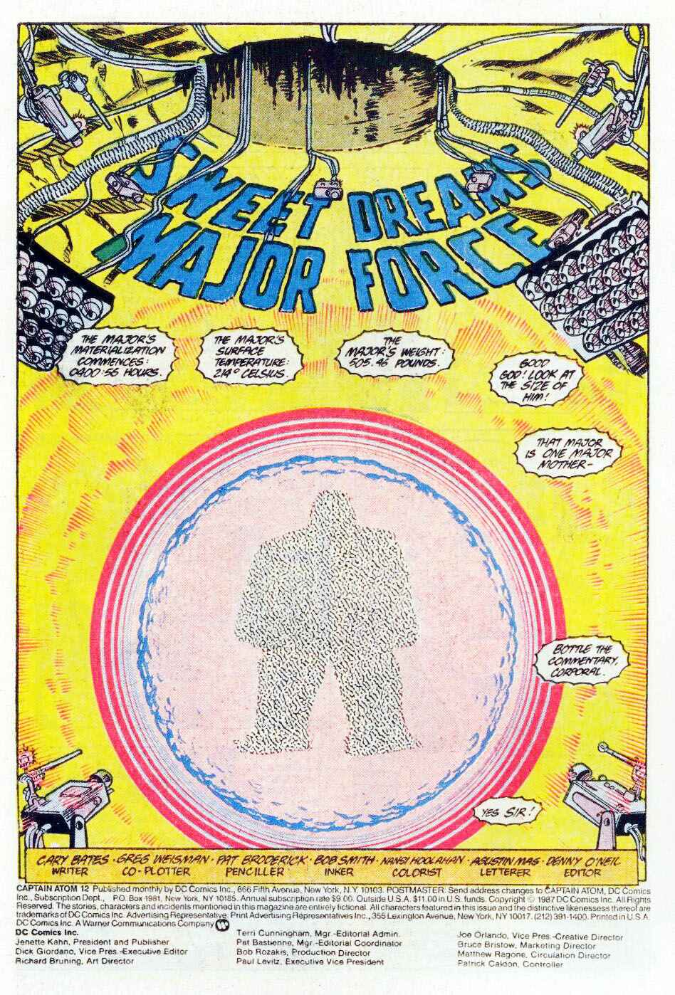 Read online Captain Atom (1987) comic -  Issue #12 - 2