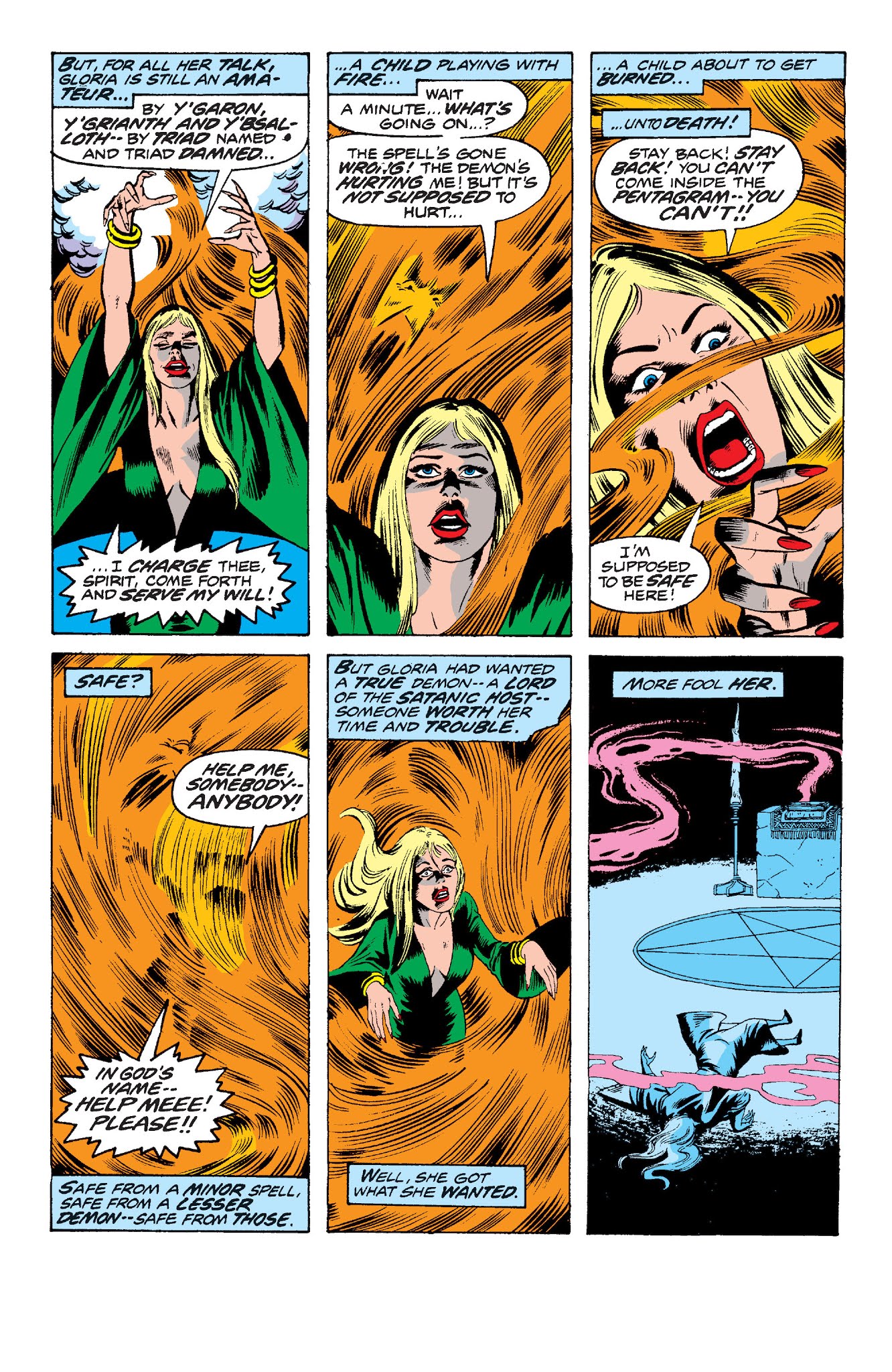 Read online Son of Satan Classic comic -  Issue # TPB (Part 3) - 93