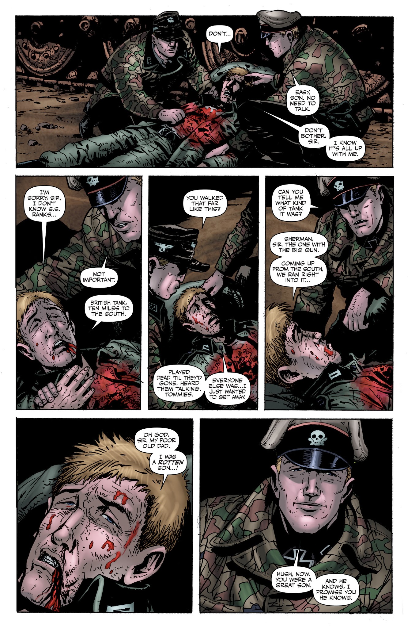 Read online The Complete Battlefields comic -  Issue # TPB 2 - 122