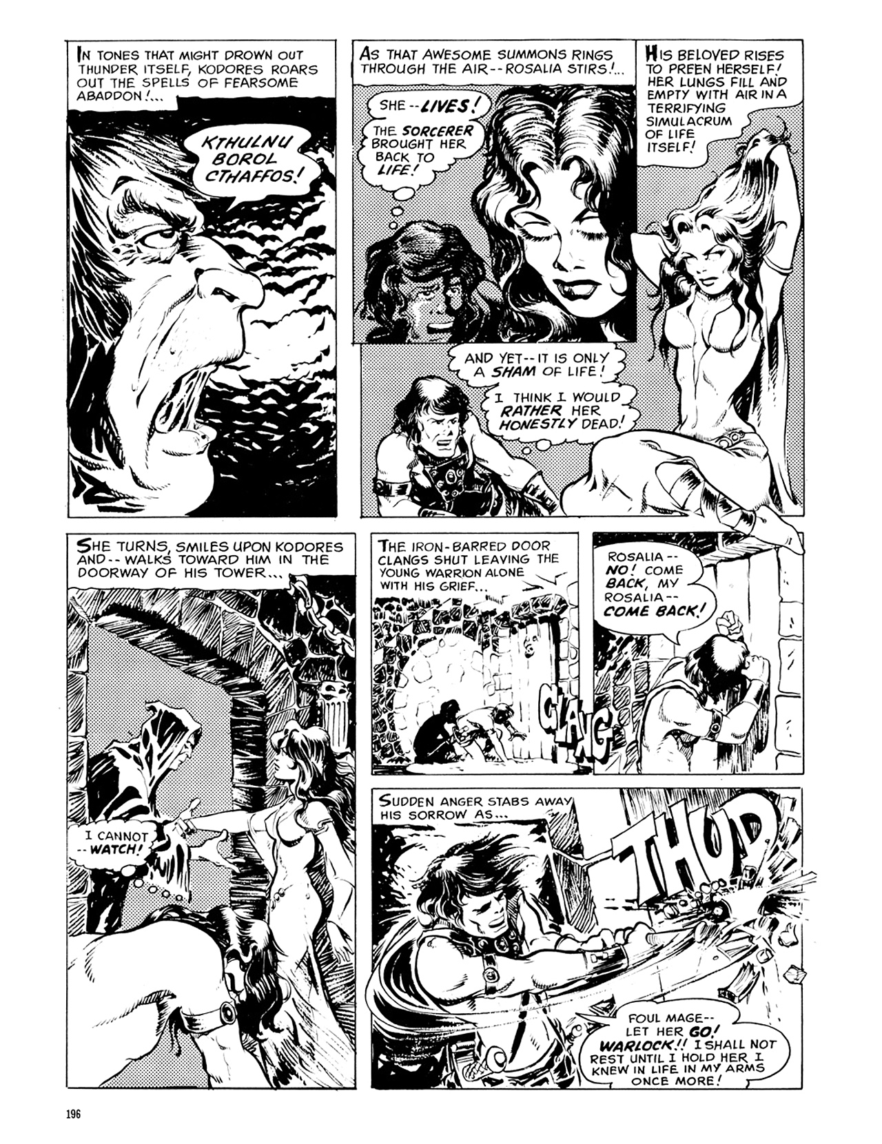 Read online Eerie Archives comic -  Issue # TPB 7 - 197