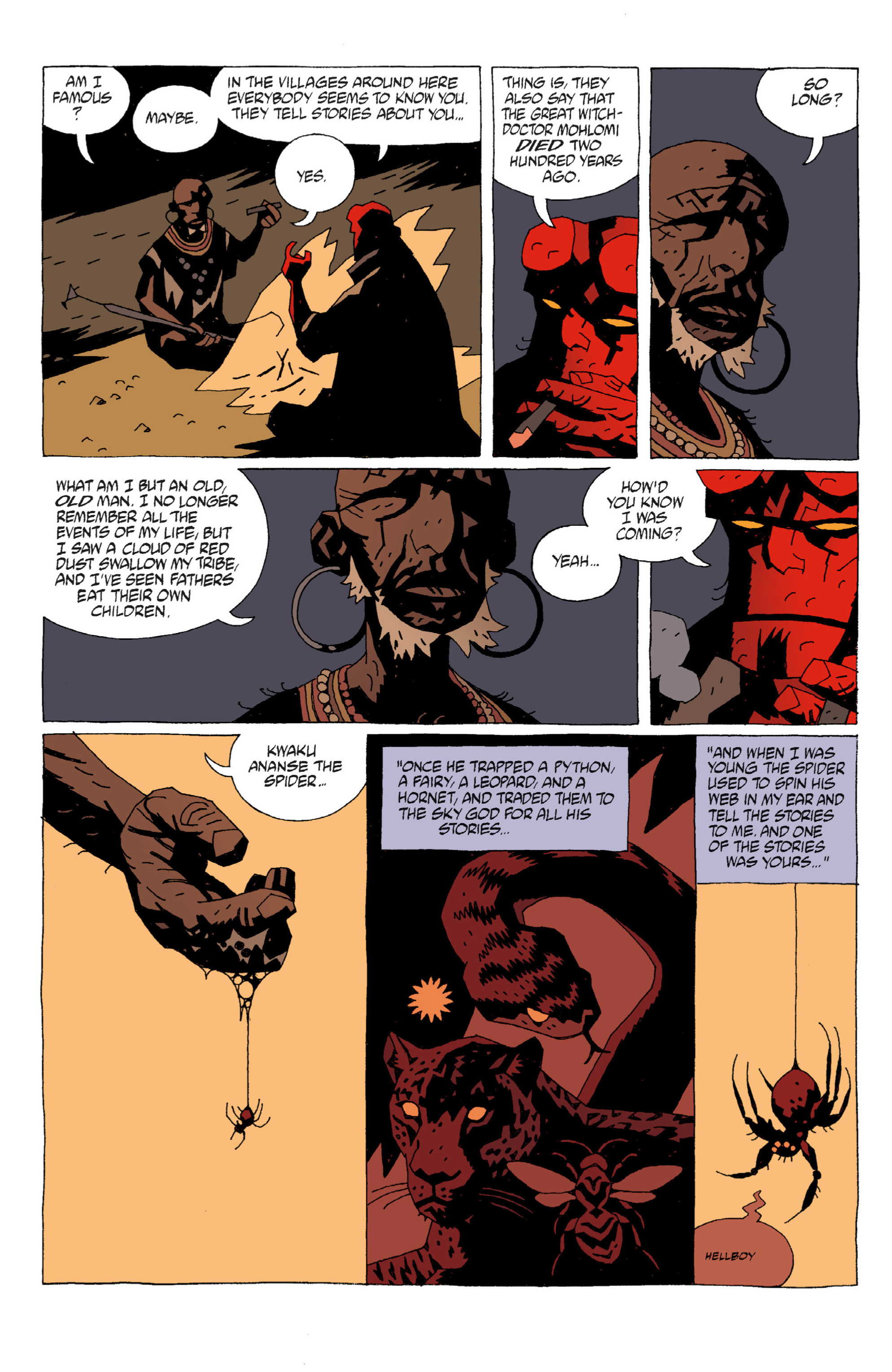 Read online Hellboy comic -  Issue #6 - 12