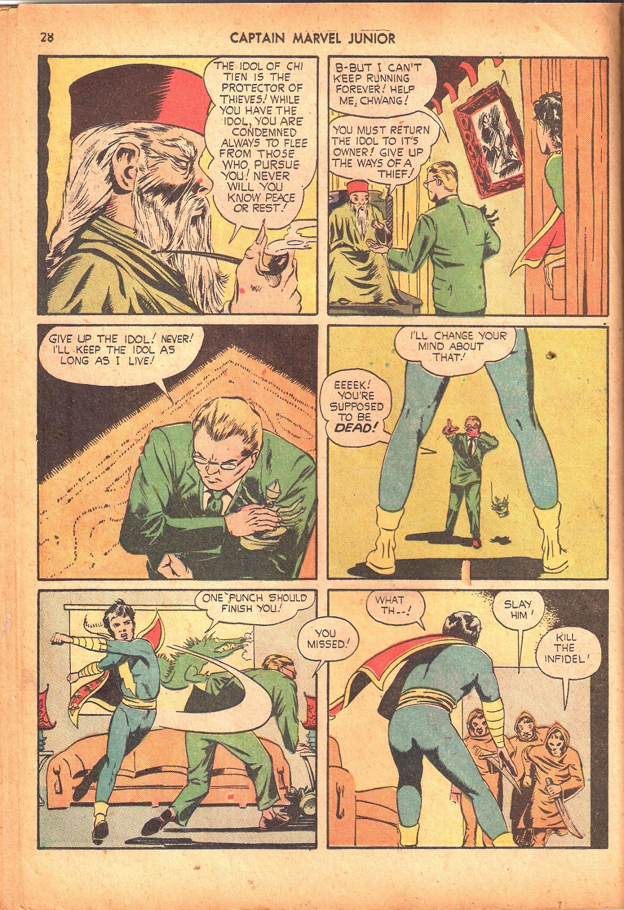 Read online Captain Marvel, Jr. comic -  Issue #09 - 28