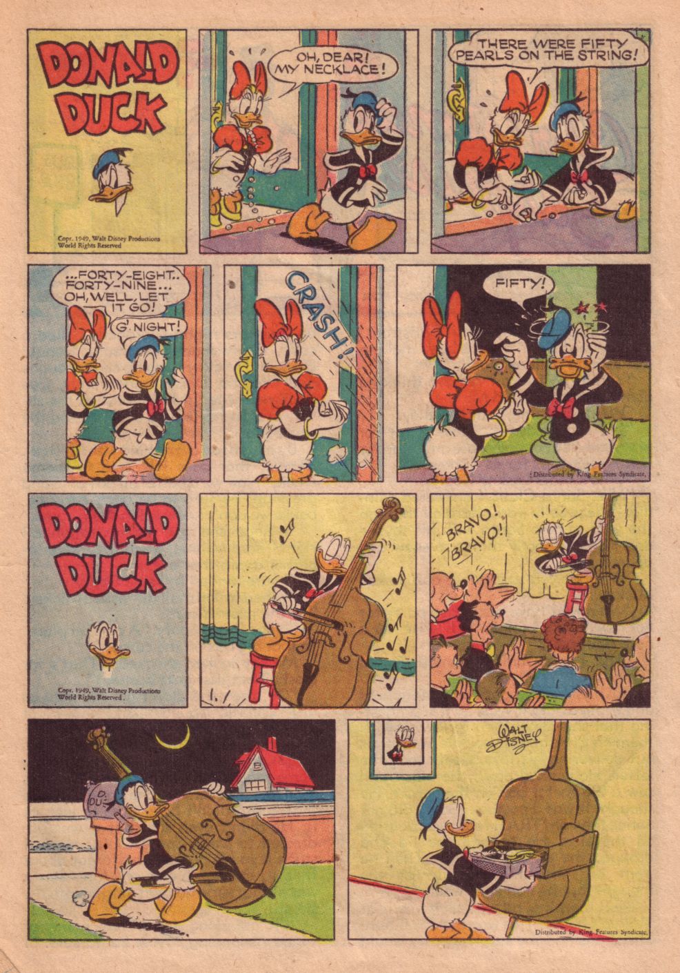 Read online Walt Disney's Comics and Stories comic -  Issue #136 - 21