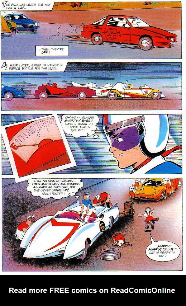 Read online Speed Racer (1987) comic -  Issue #6 - 17