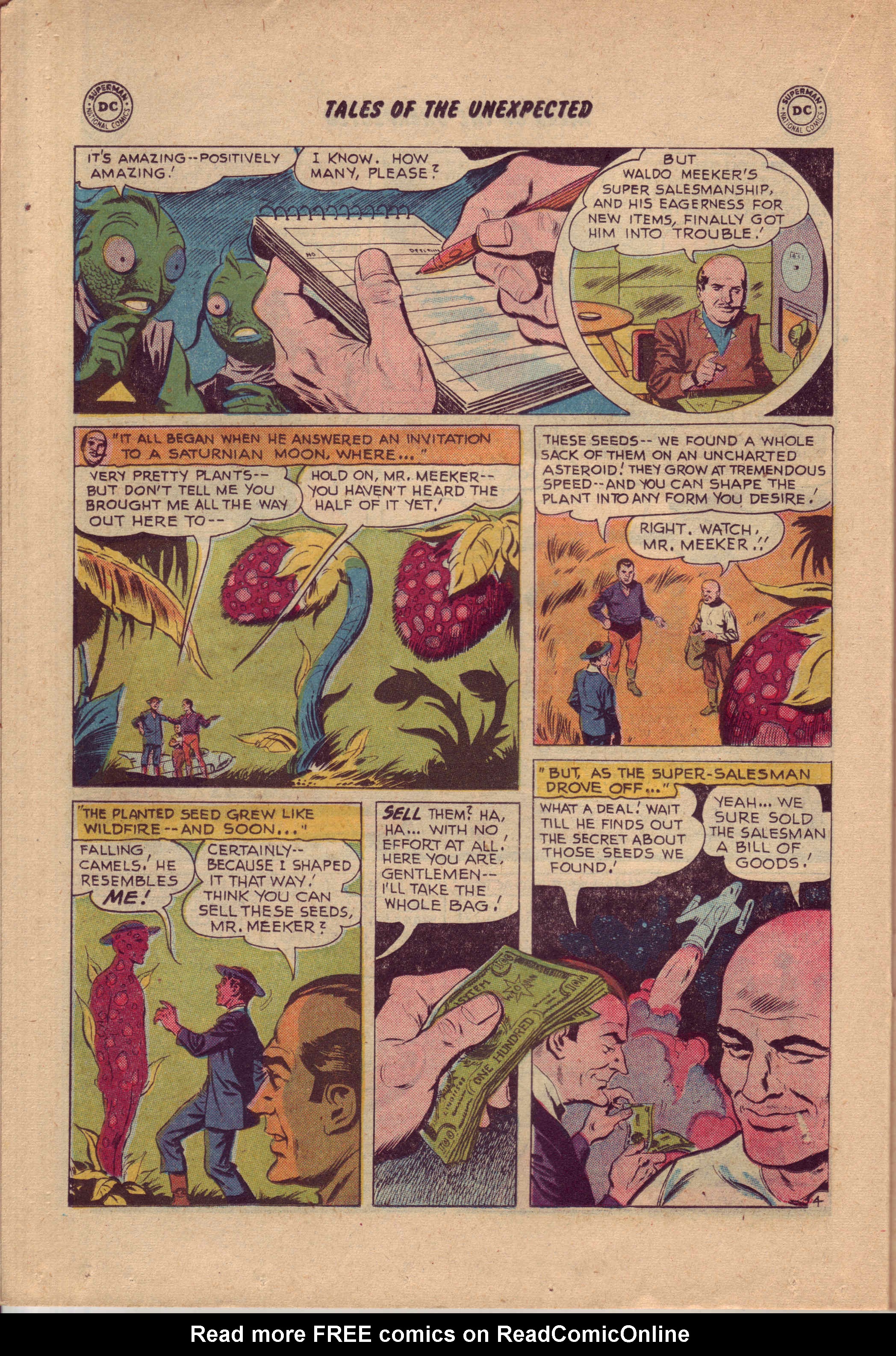 Read online Tales of the Unexpected comic -  Issue #28 - 22