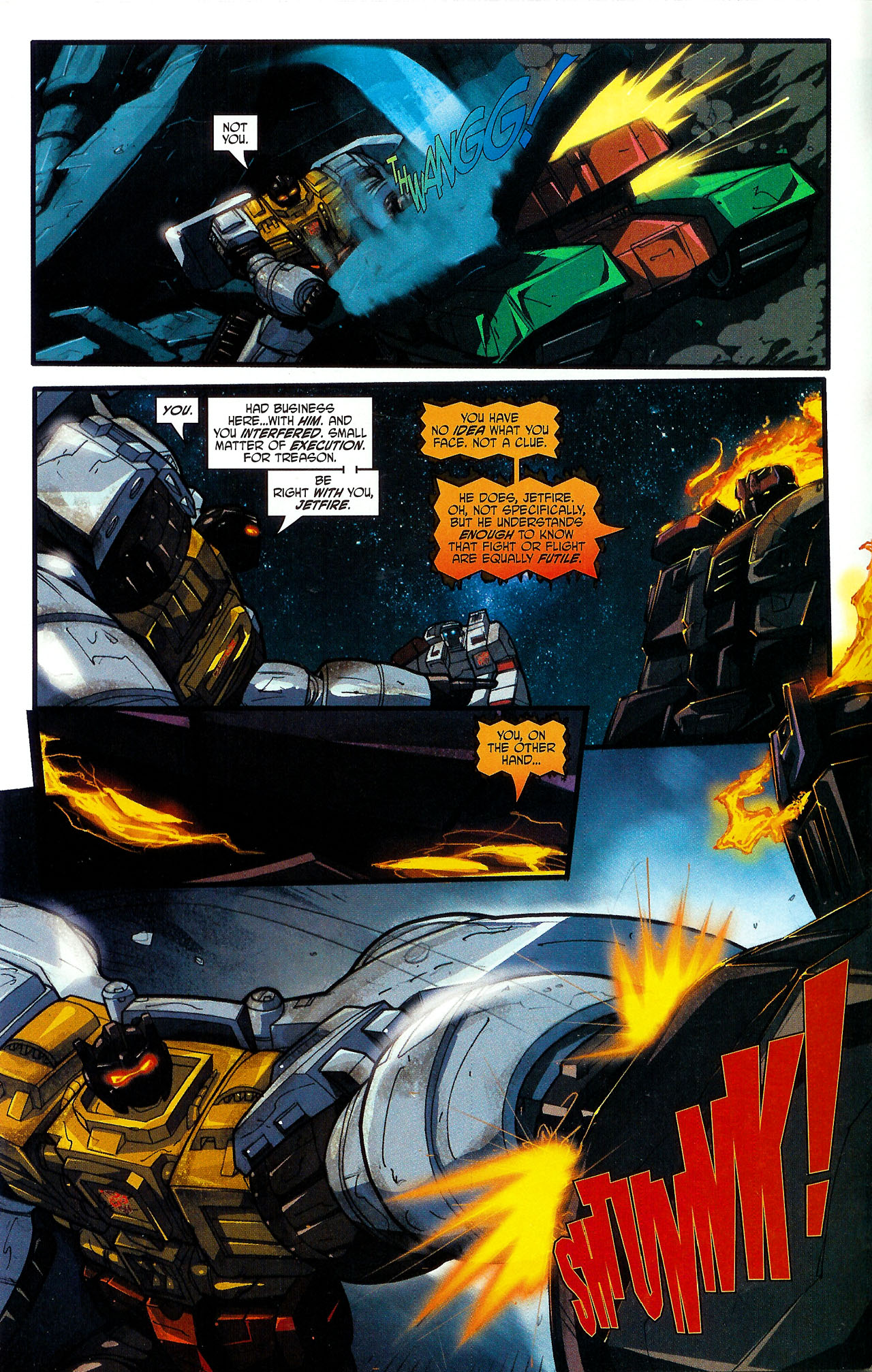 Read online Transformers War Within: "The Dark Ages" comic -  Issue #5 - 4