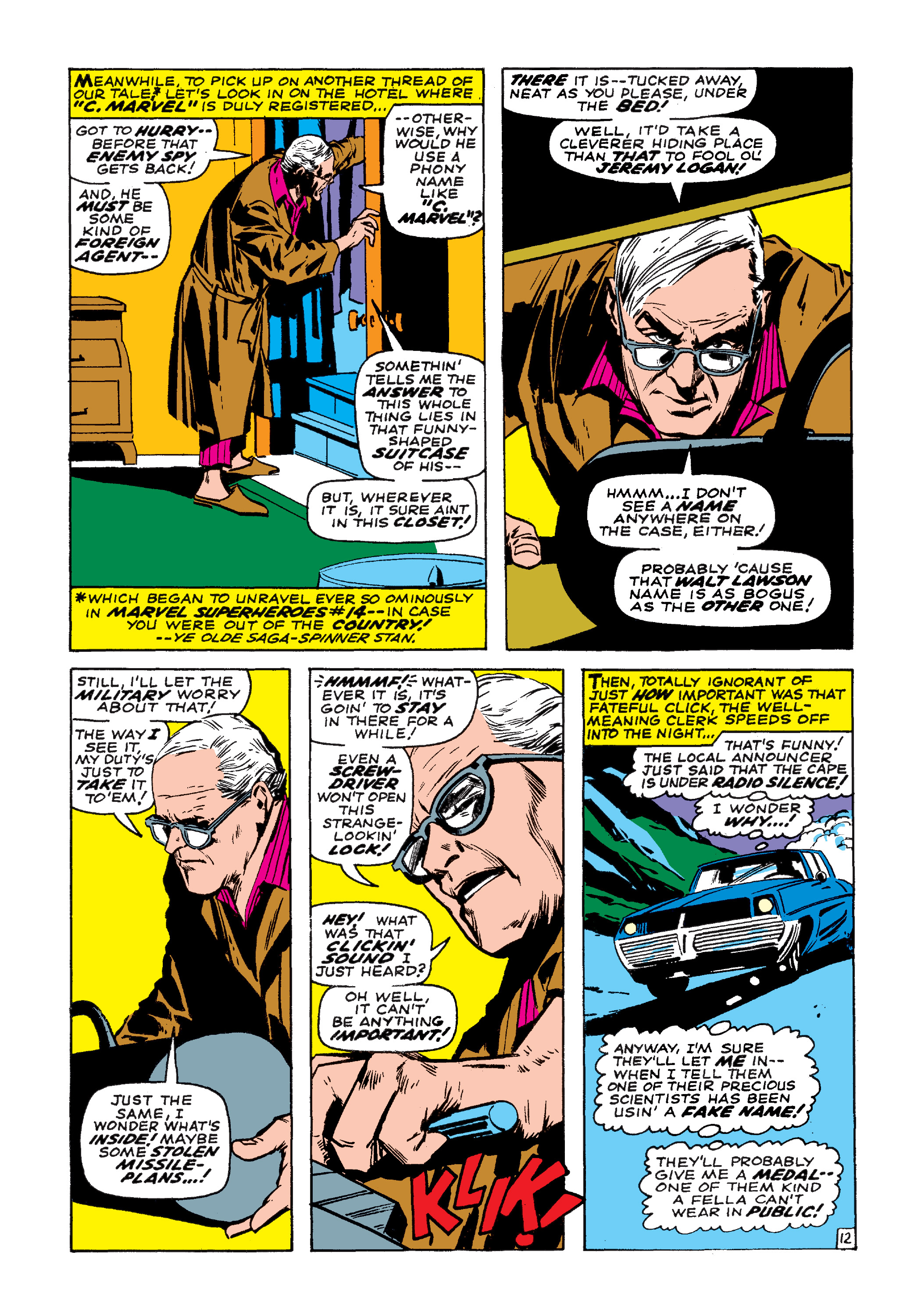Read online Marvel Masterworks: Captain Marvel comic -  Issue # TPB 1 (Part 1) - 56