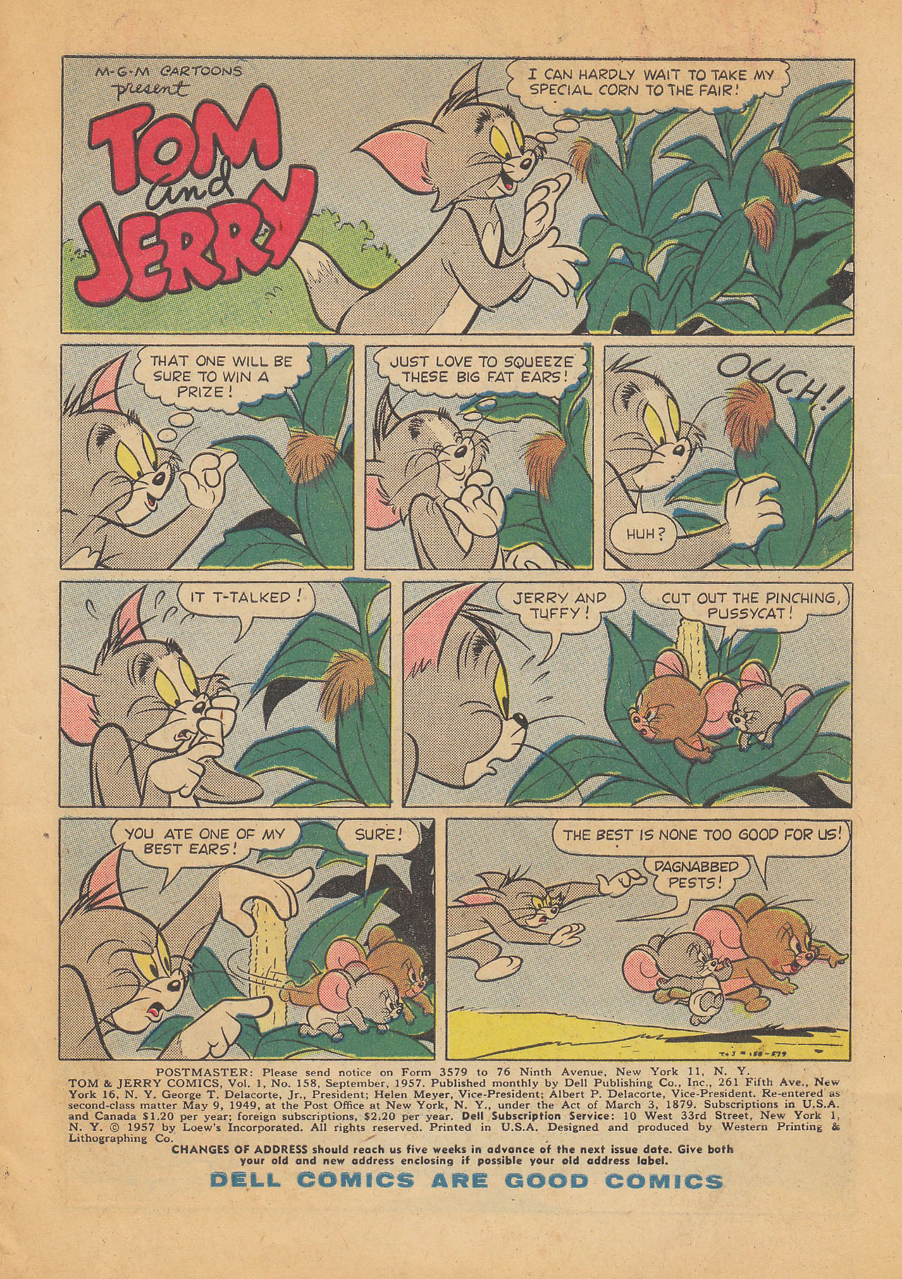 Read online Tom & Jerry Comics comic -  Issue #158 - 3