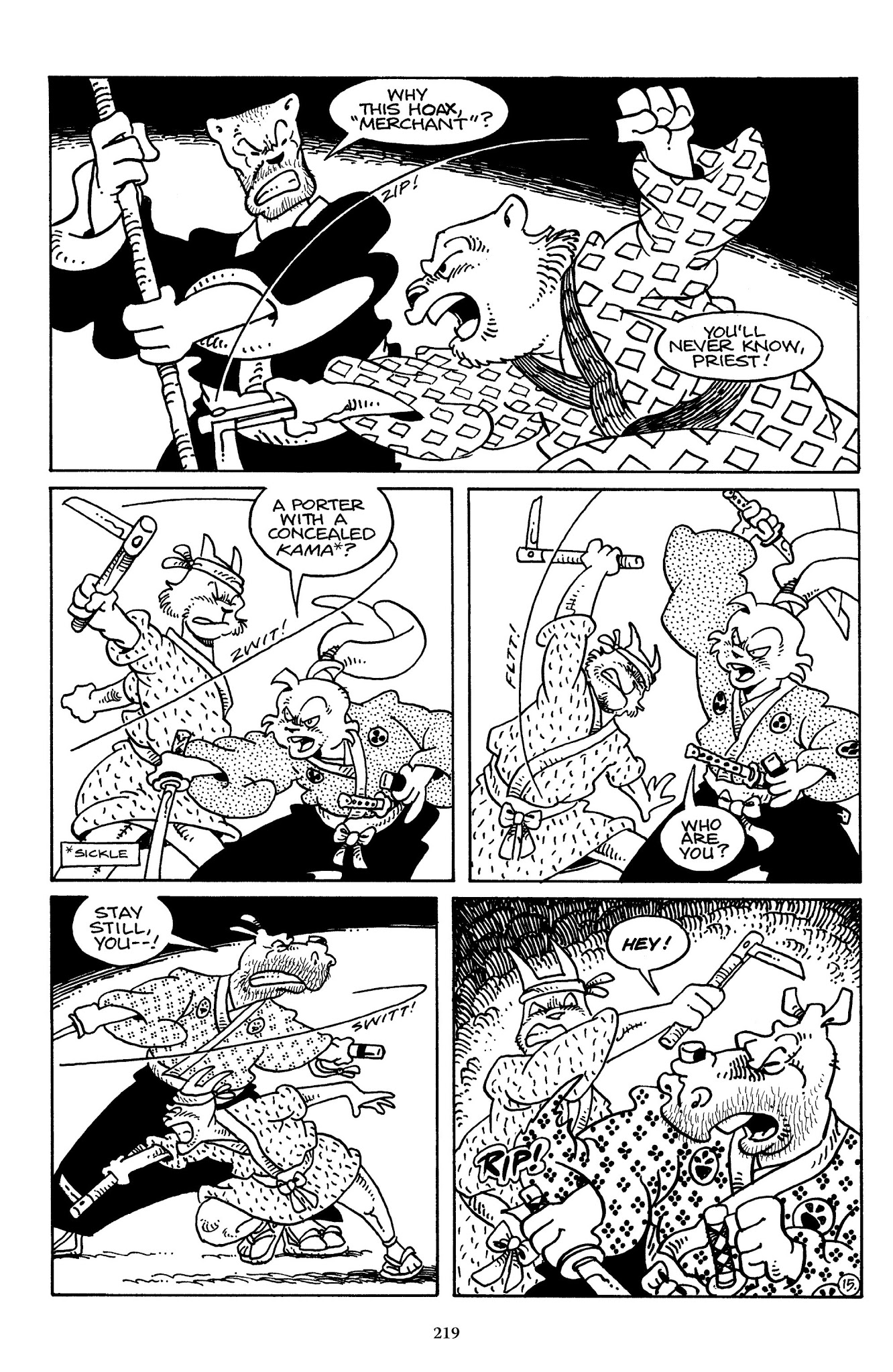 Read online The Usagi Yojimbo Saga comic -  Issue # TPB 3 - 216
