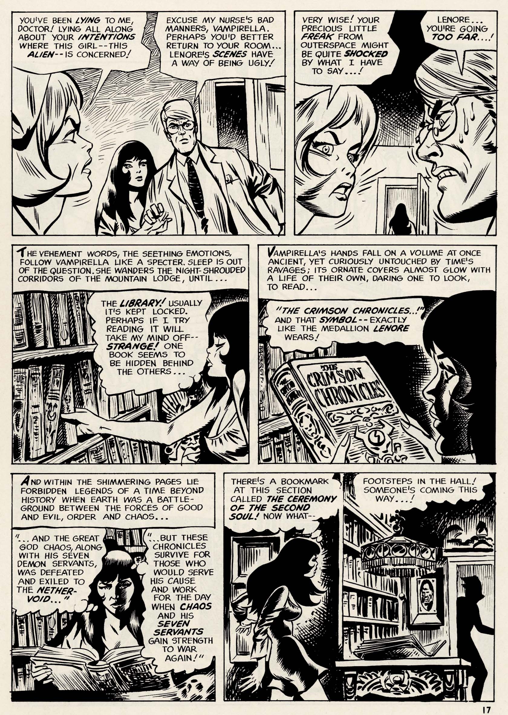 Read online Vampirella (1969) comic -  Issue #8 - 17