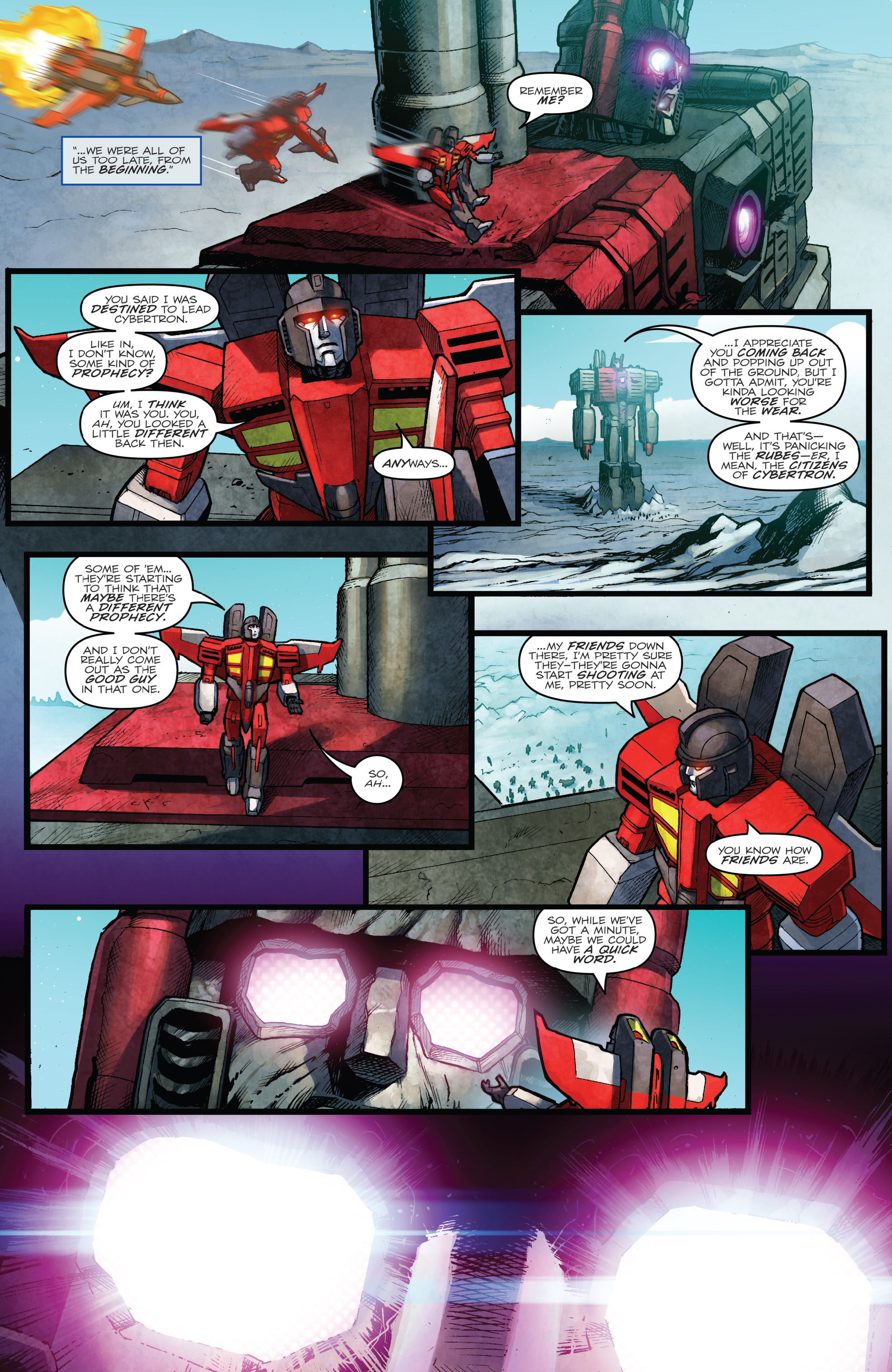 Read online The Transformers: Dark Cybertron comic -  Issue # Full - 66