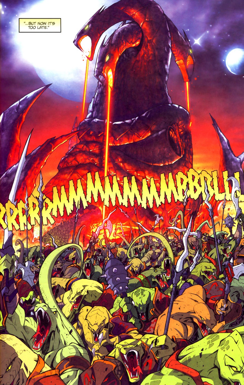 Read online Masters of the Universe Rise of the Snake Men comic -  Issue #2 - 22
