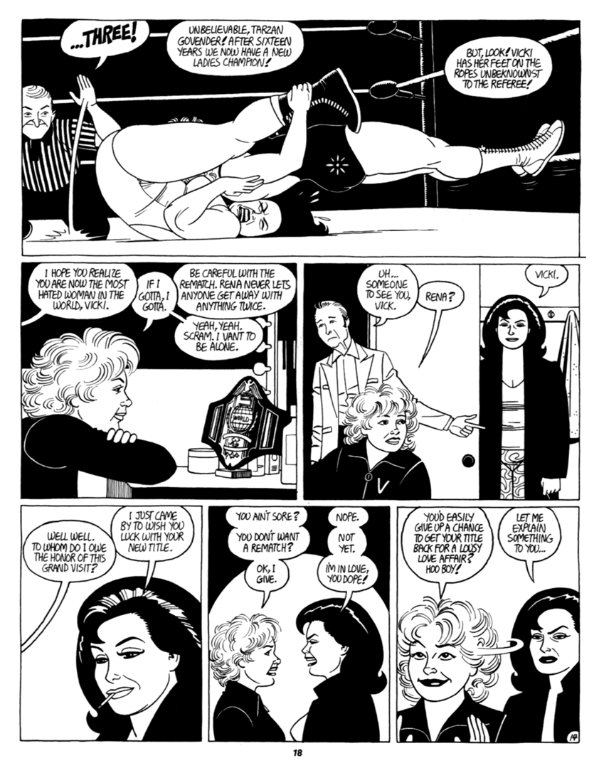 Read online Love and Rockets (1982) comic -  Issue #41 - 20